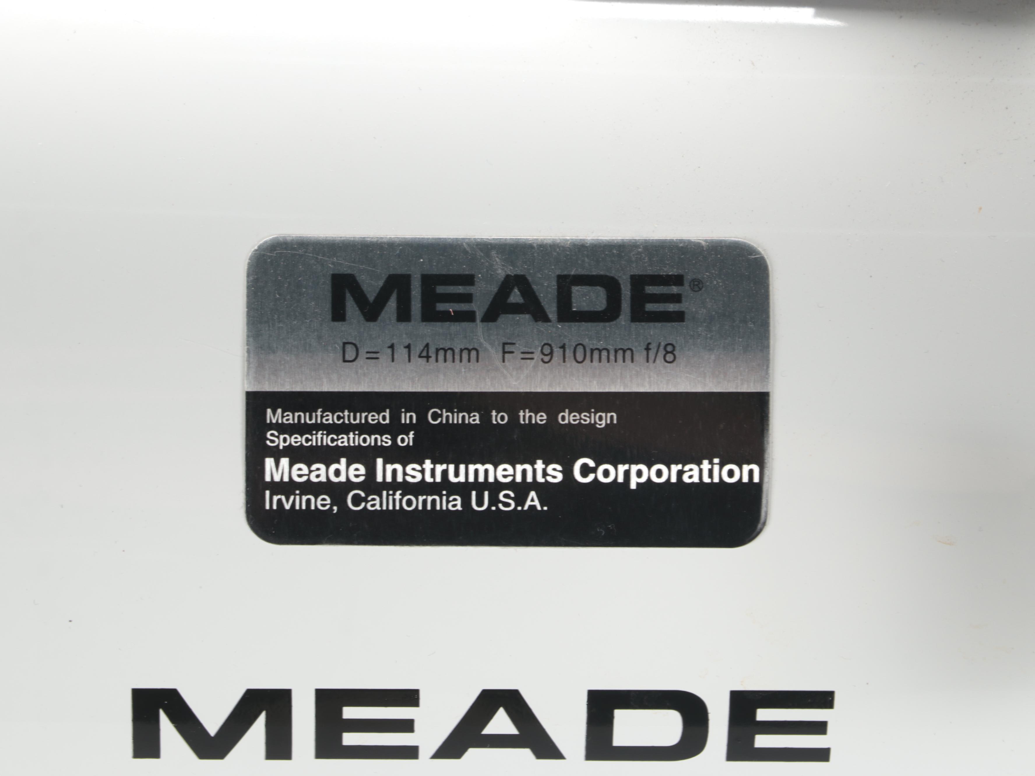 Meade Electronic Digital Series Telescope
