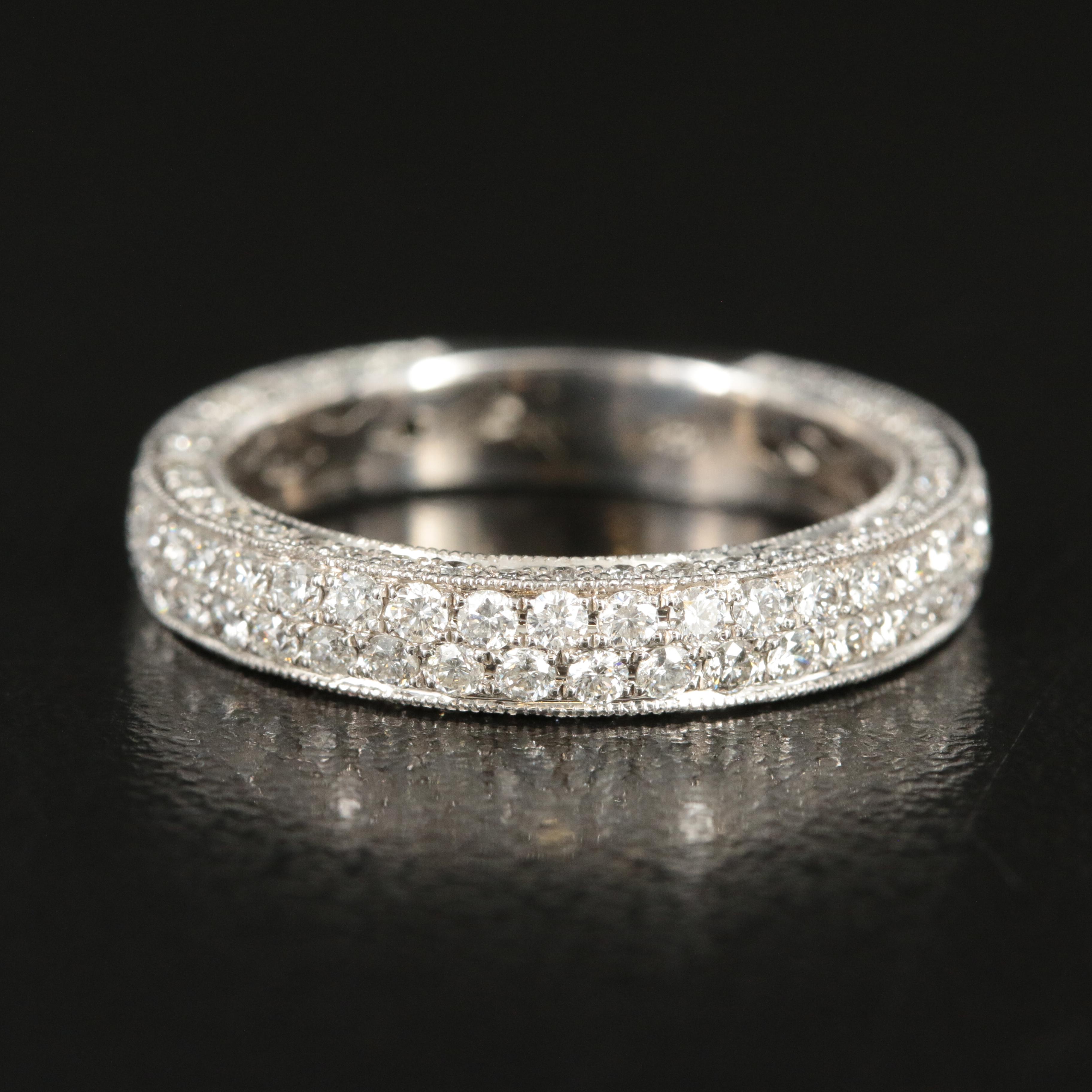14K 1.23 CTW Diamond Band