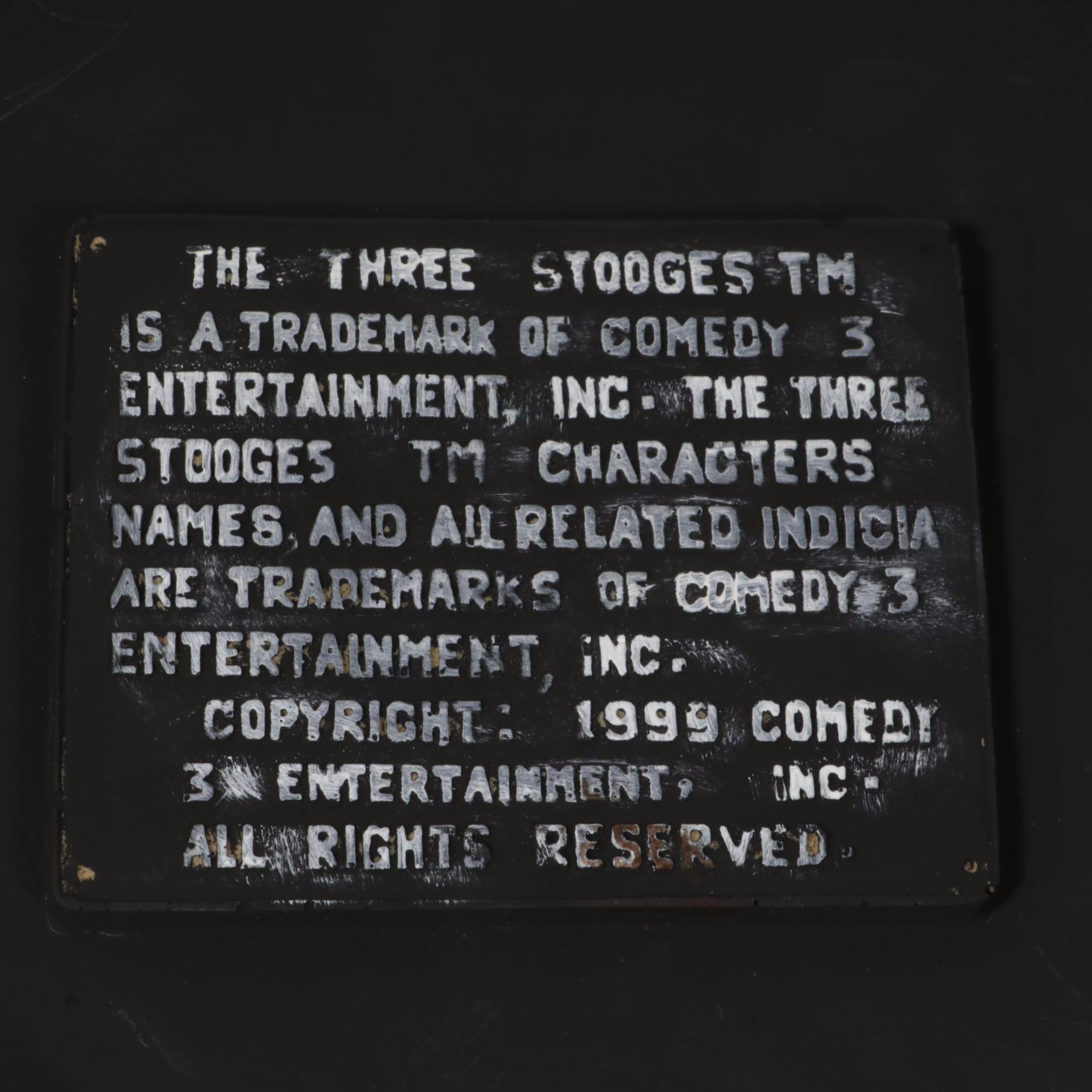 Resin "Three Stooges" Golfing Figurines