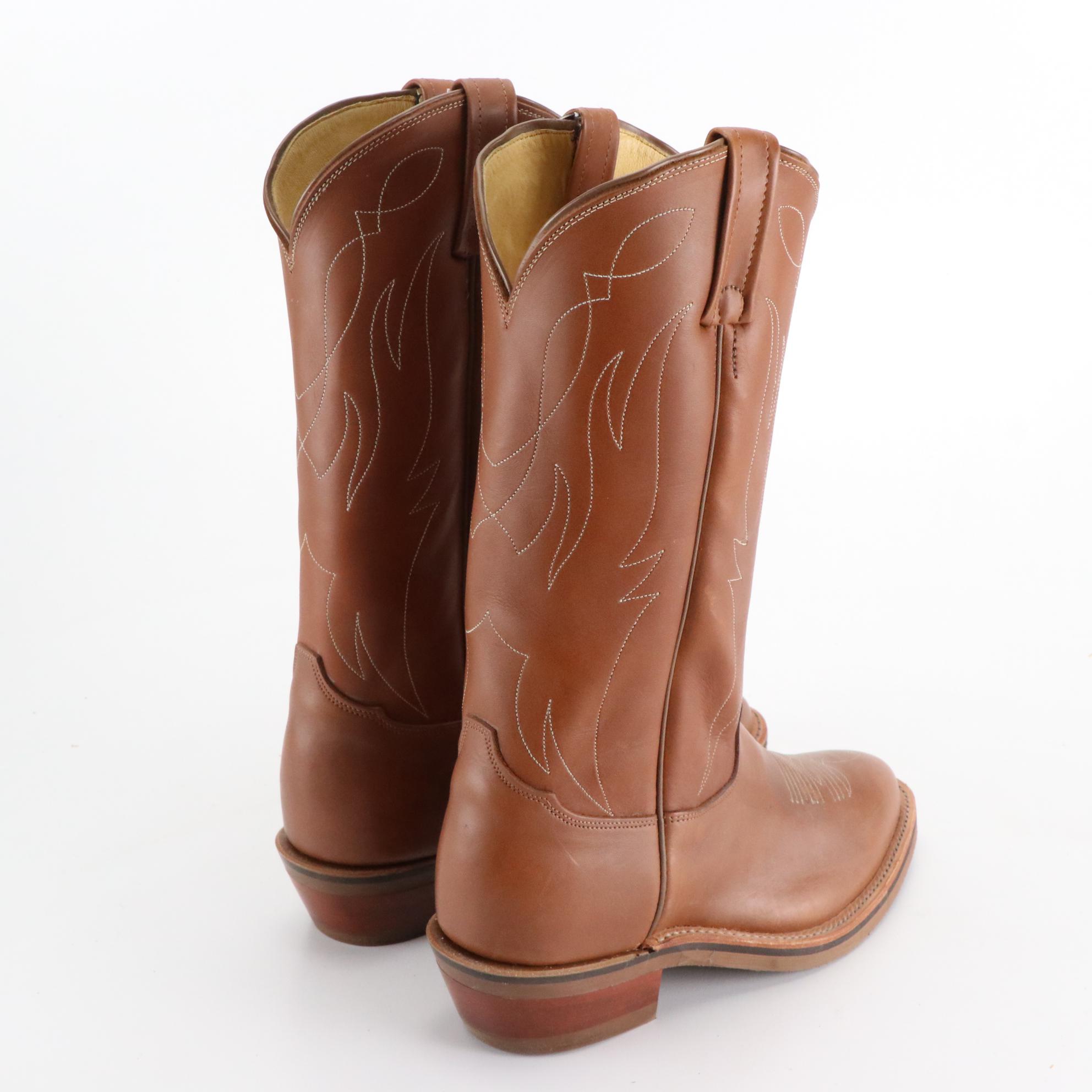Tony Lama Western Boots 4013 in Leather with Tag