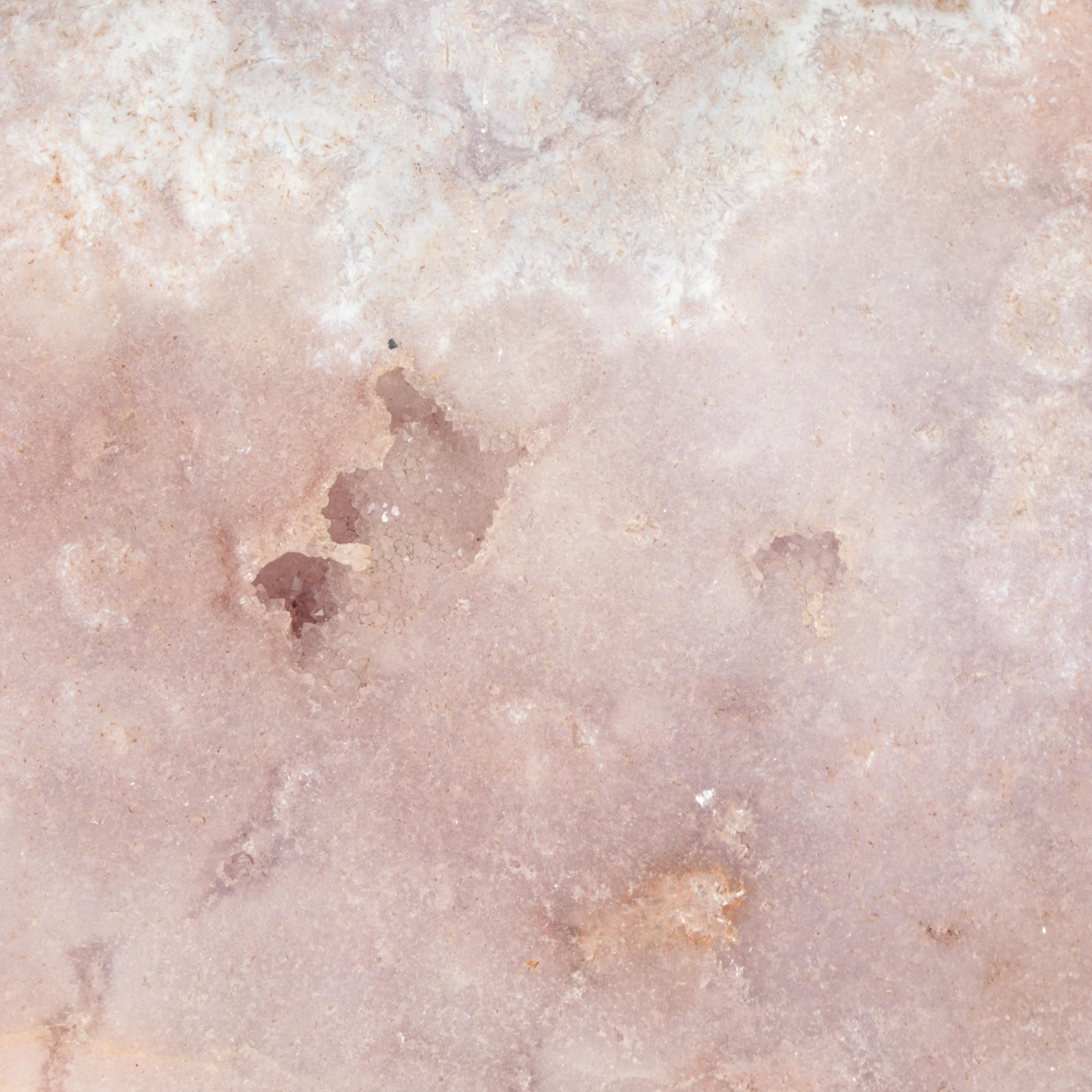 Stone Slab Top Side Table