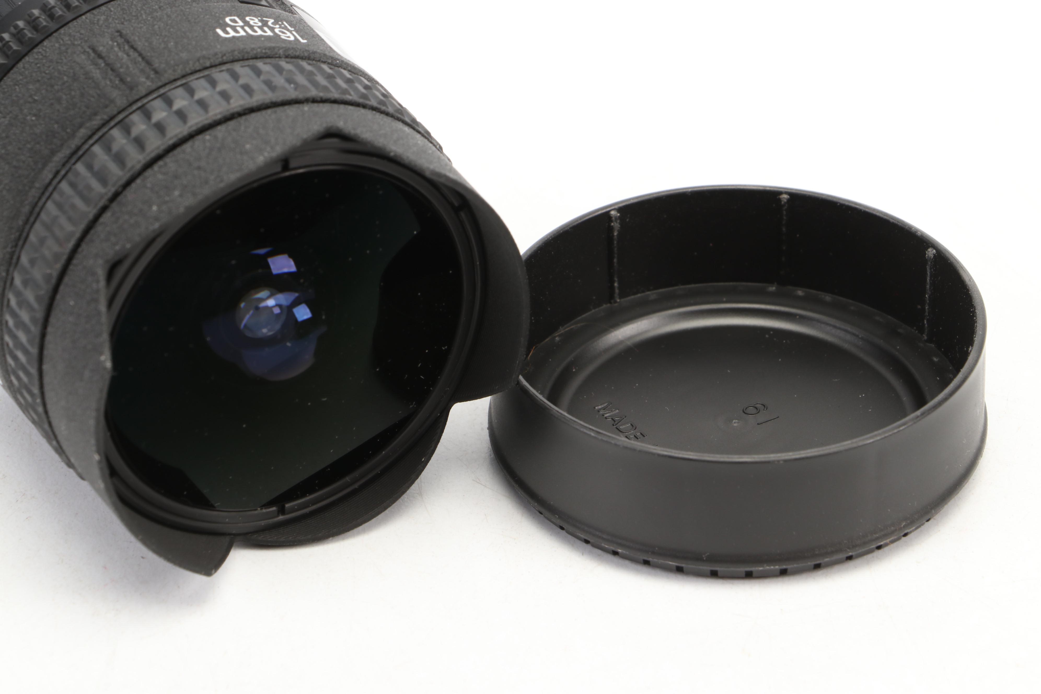 Nikon Fisheye Lens with Other Camera Lens with More Camera Accessories