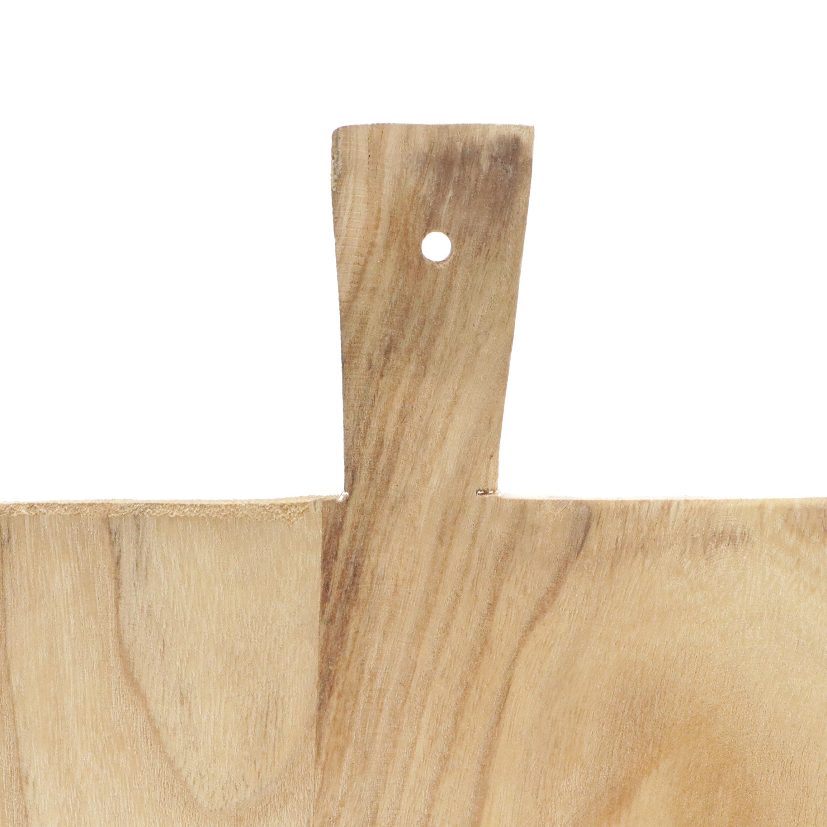 Round and Rectangular Wooden Bread Boards