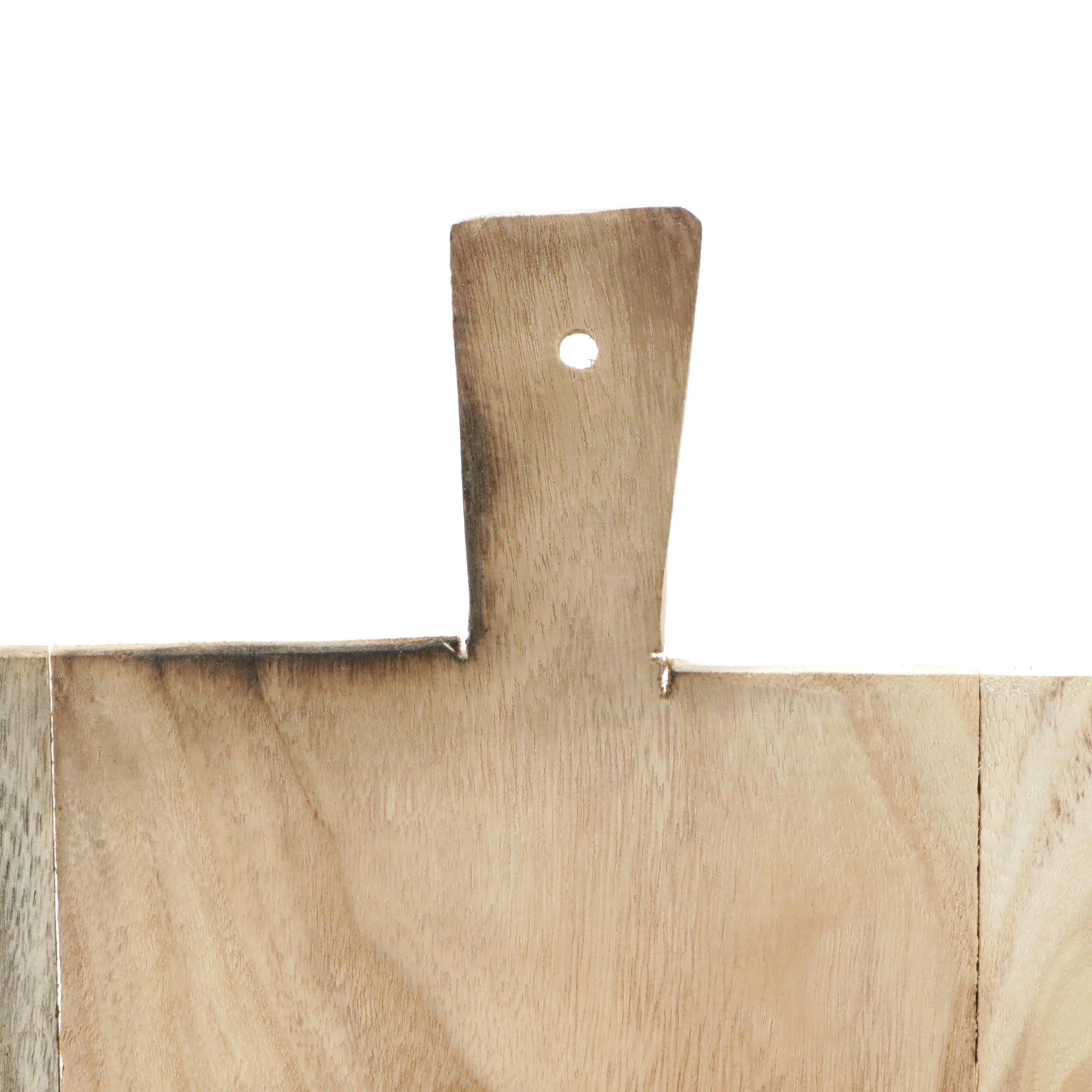 Rectangular and Round Wooden Bread Boards