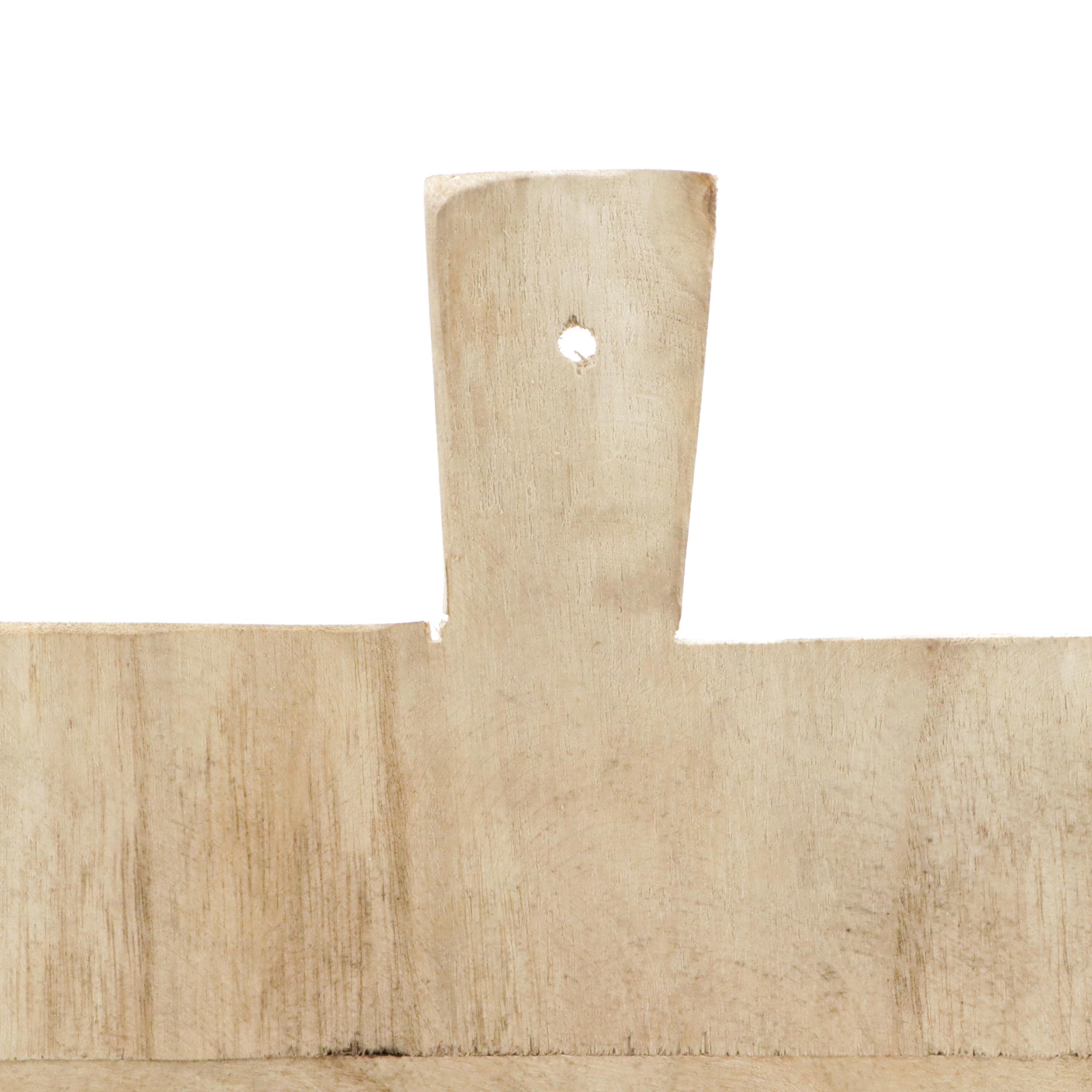 Rectangular and Round Wooden Bread Boards