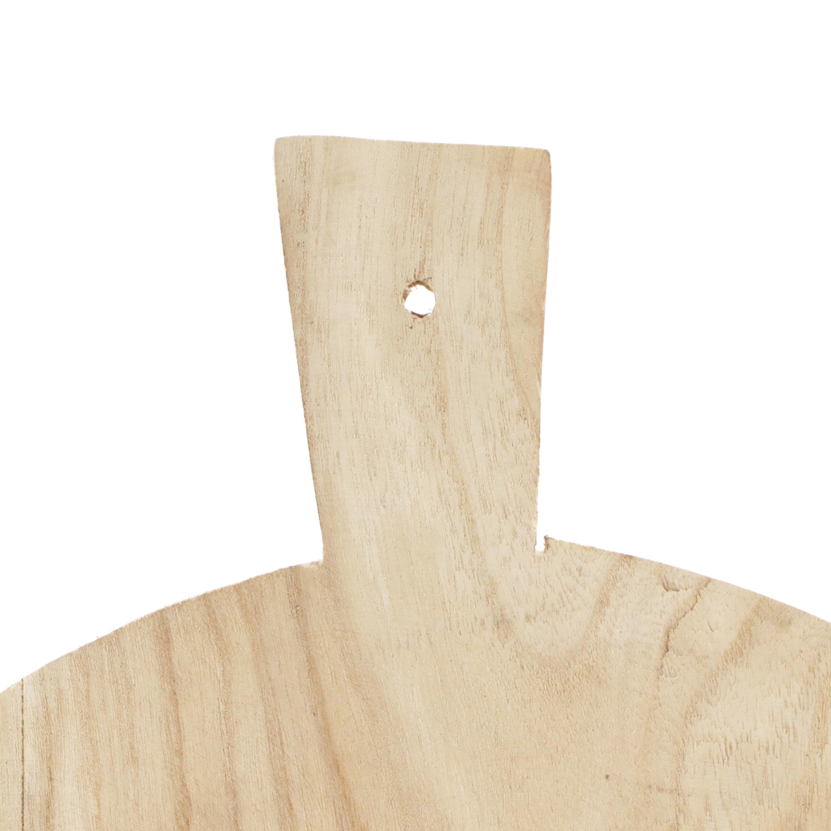 Rectangular and Round Wooden Bread Boards