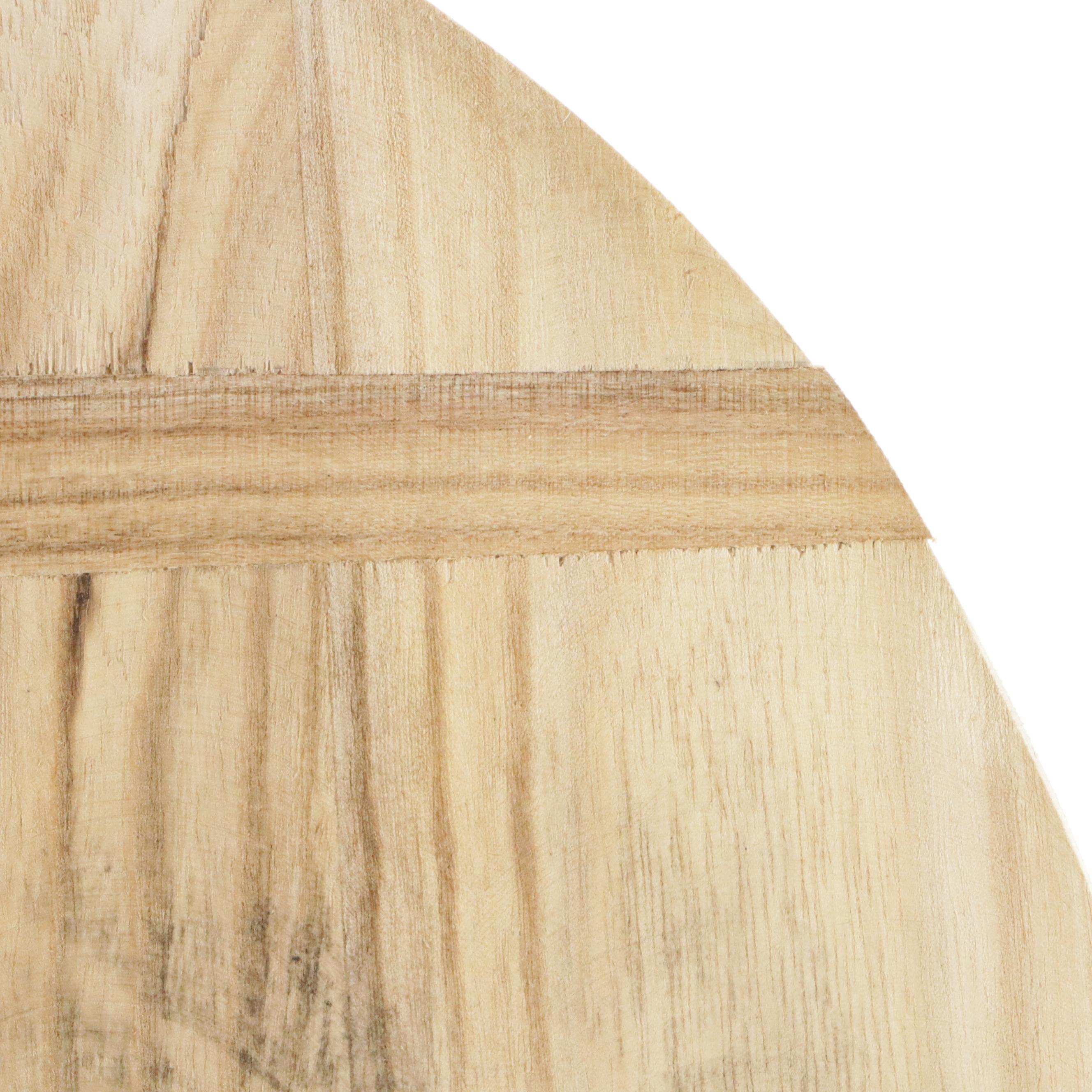 Rectangular and Round Wooden Bread Boards