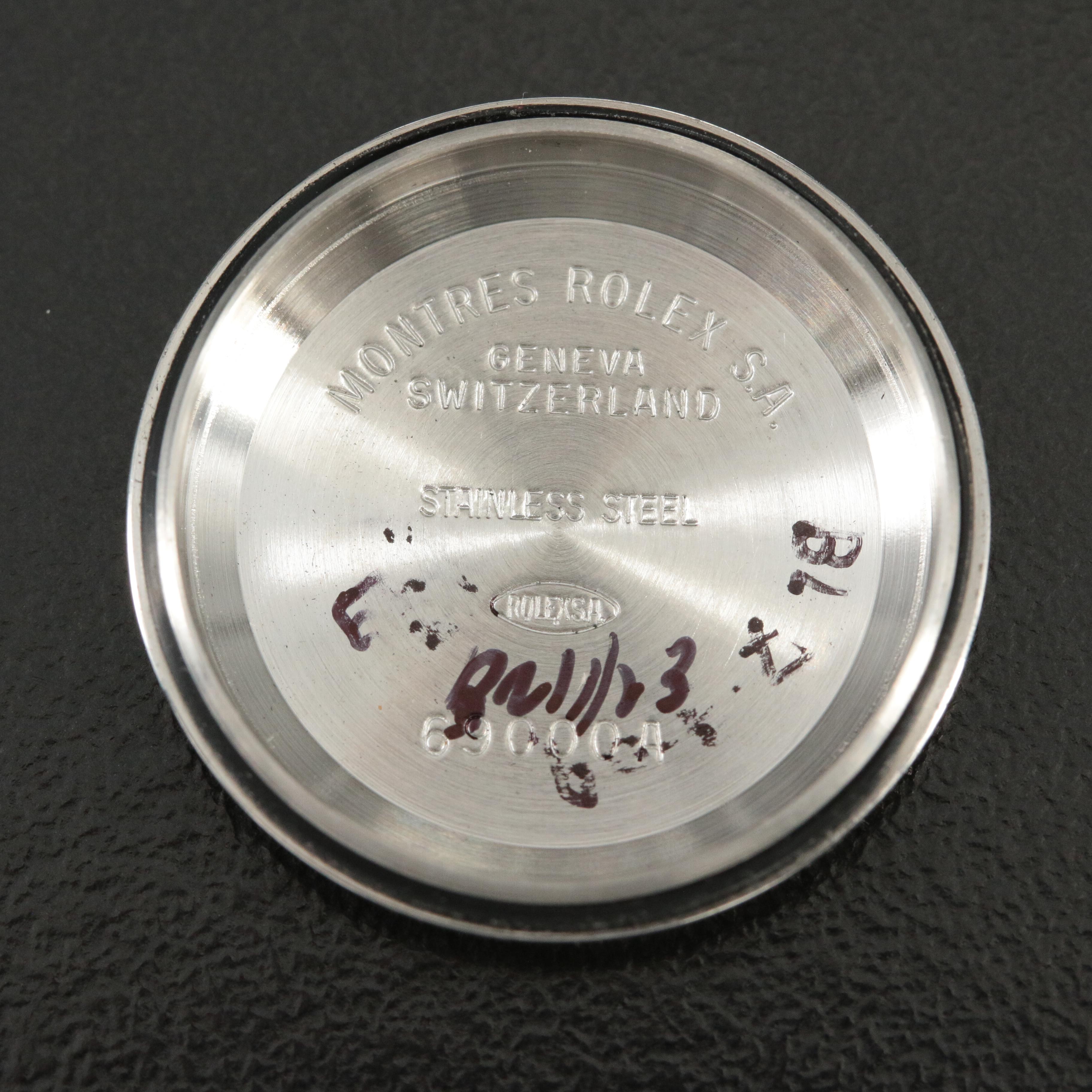 1995 Rolex Custom Diamond Dial Datejust Watch