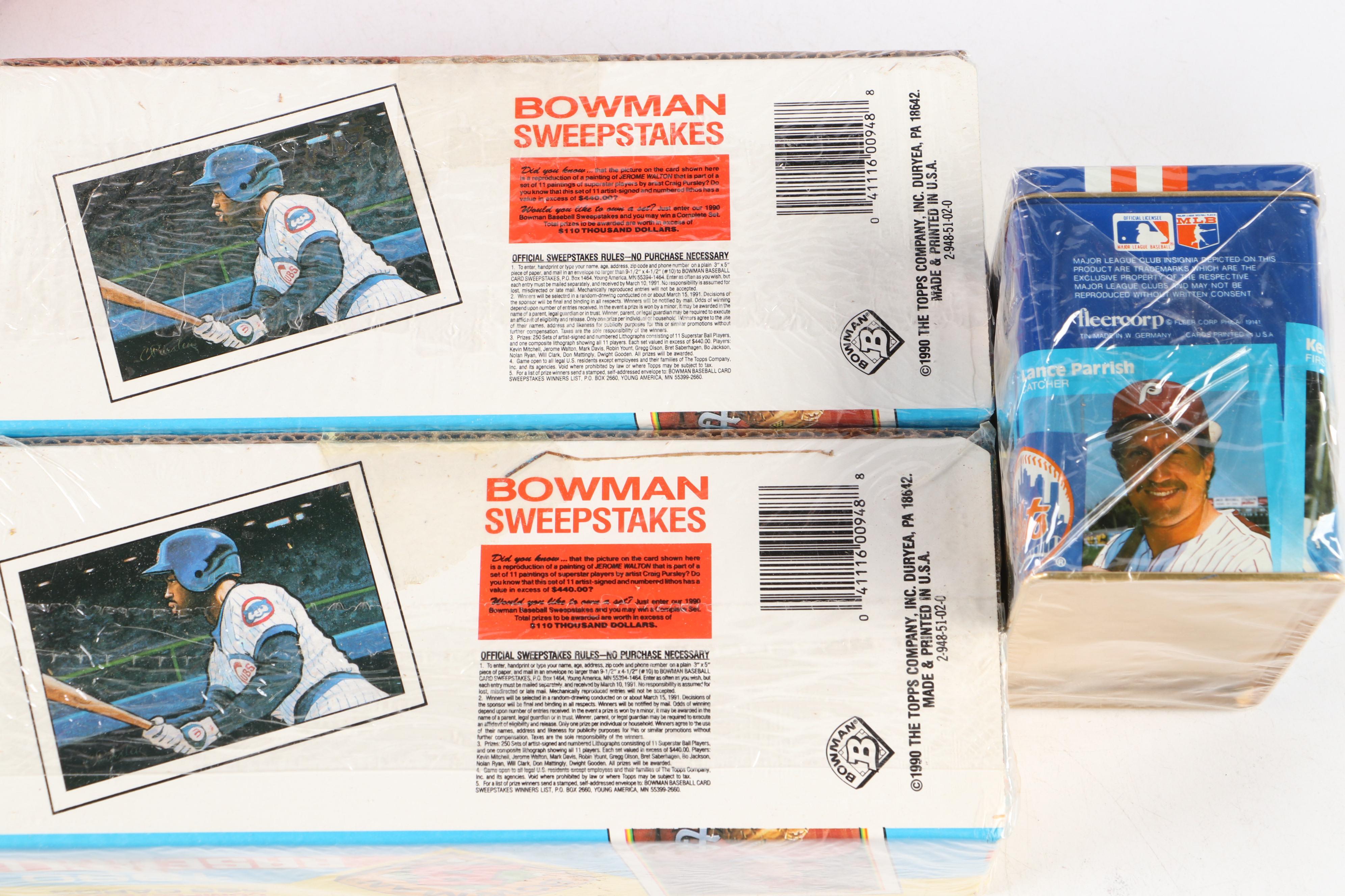 Sealed Sports Card Sets with Nolan Ryan, Dan Marino, and More, 1980s–1990s