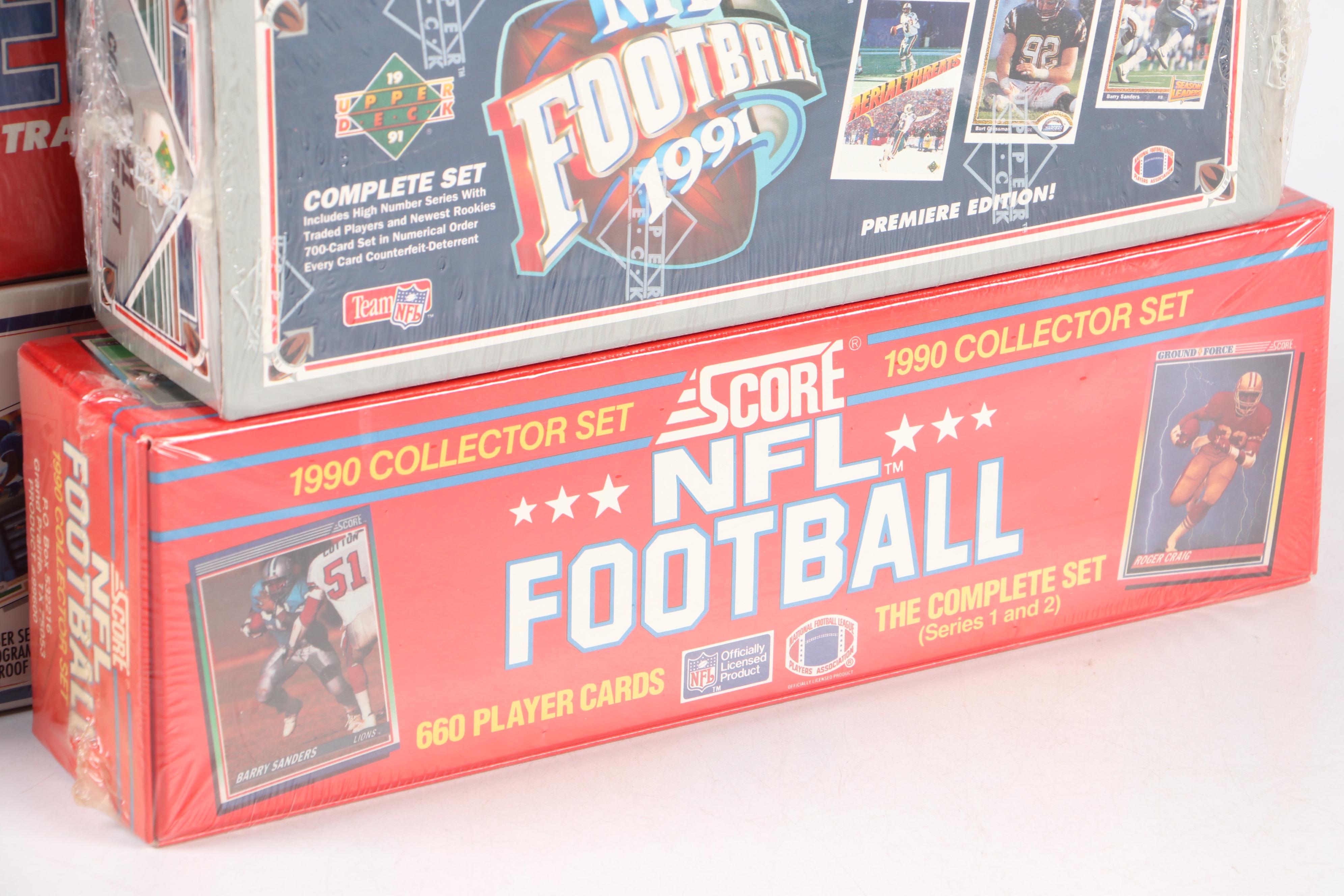 Sealed Sports Card Sets with Nolan Ryan, Dan Marino, and More, 1980s–1990s