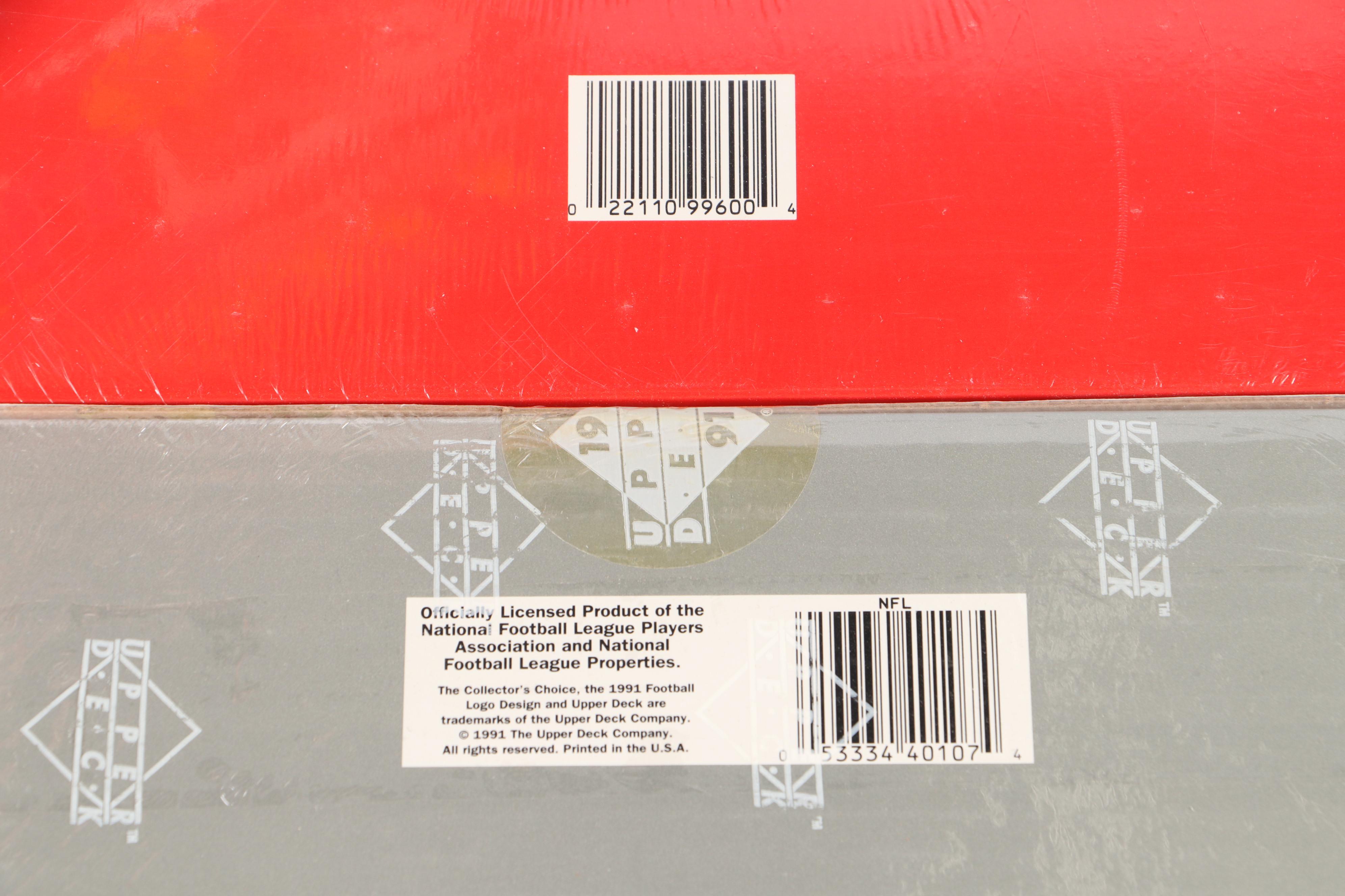 Sealed Sports Card Sets with Nolan Ryan, Dan Marino, and More, 1980s–1990s