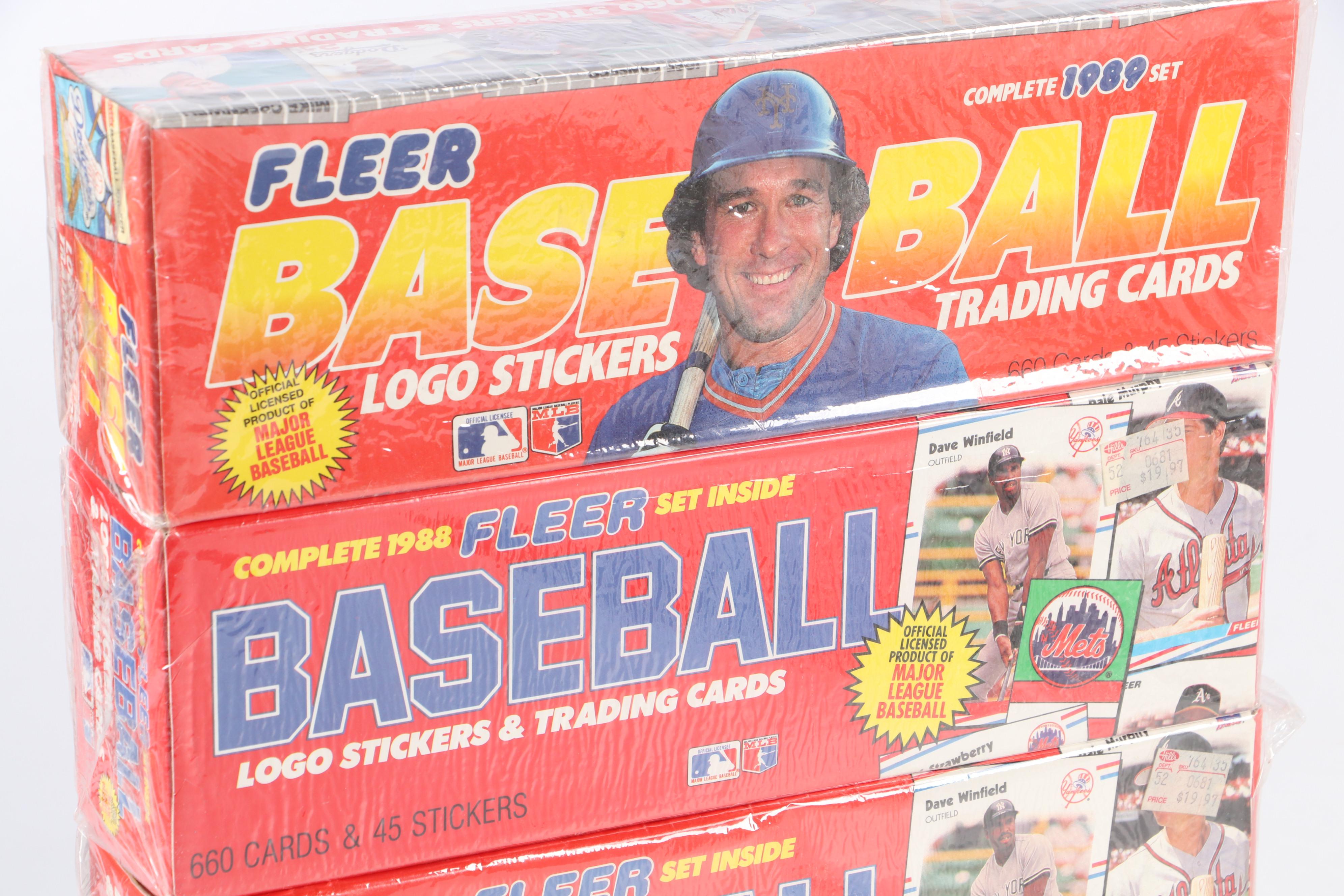 Sealed Sports Card Sets with Nolan Ryan, Dan Marino, and More, 1980s–1990s