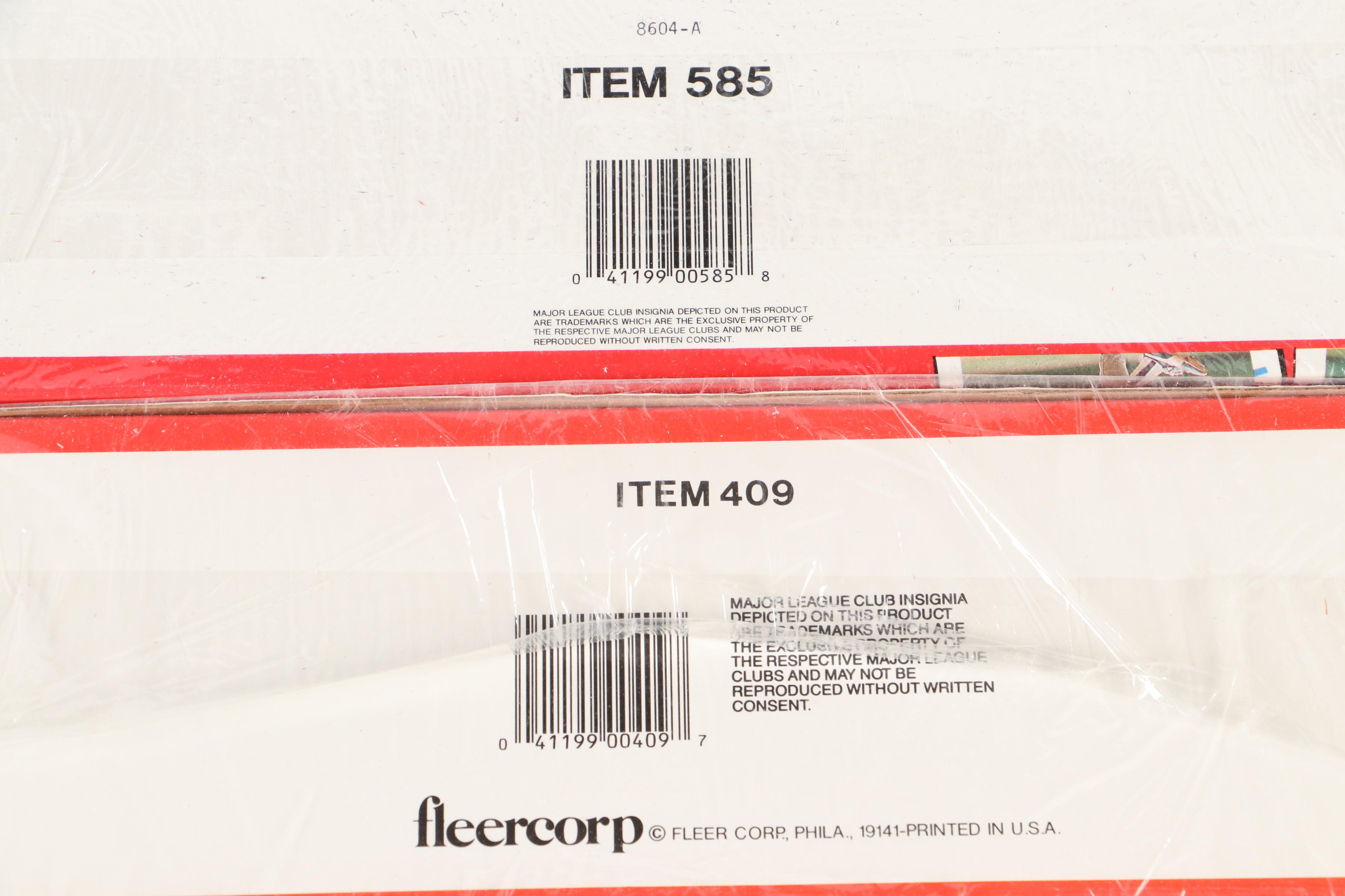 Sealed Sports Card Sets with Nolan Ryan, Dan Marino, and More, 1980s–1990s