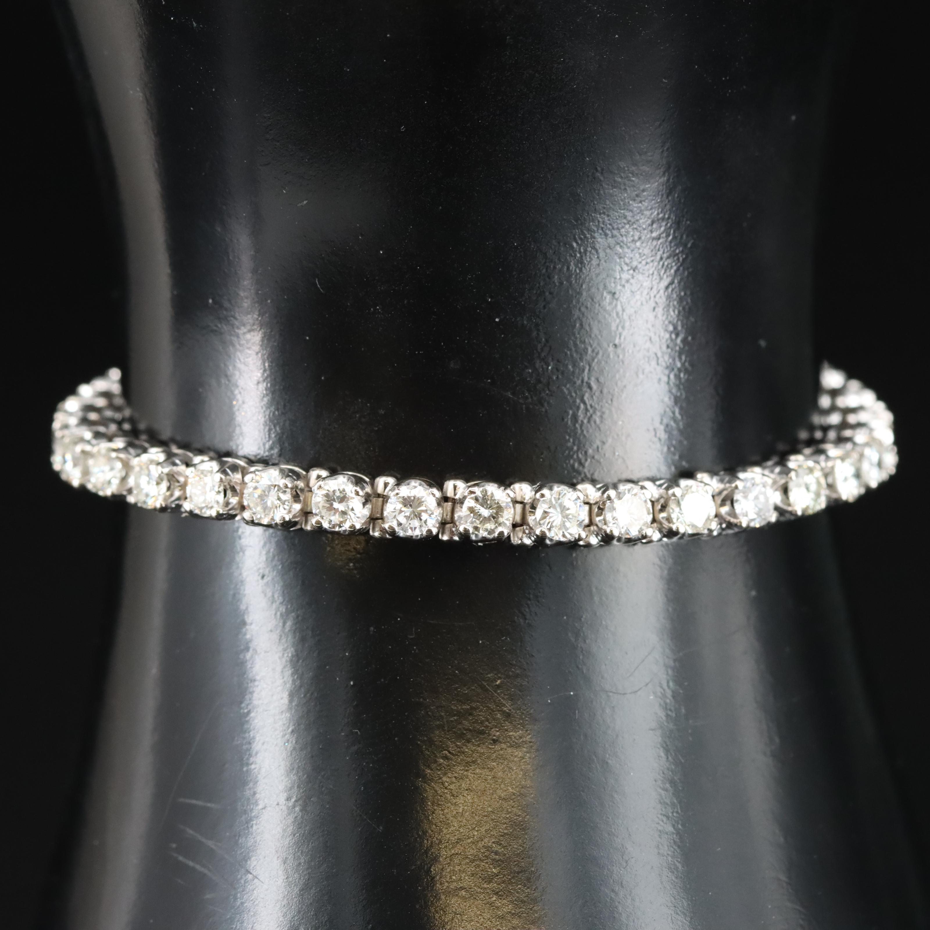 14K 4.68 CTW Diamond Bracelet