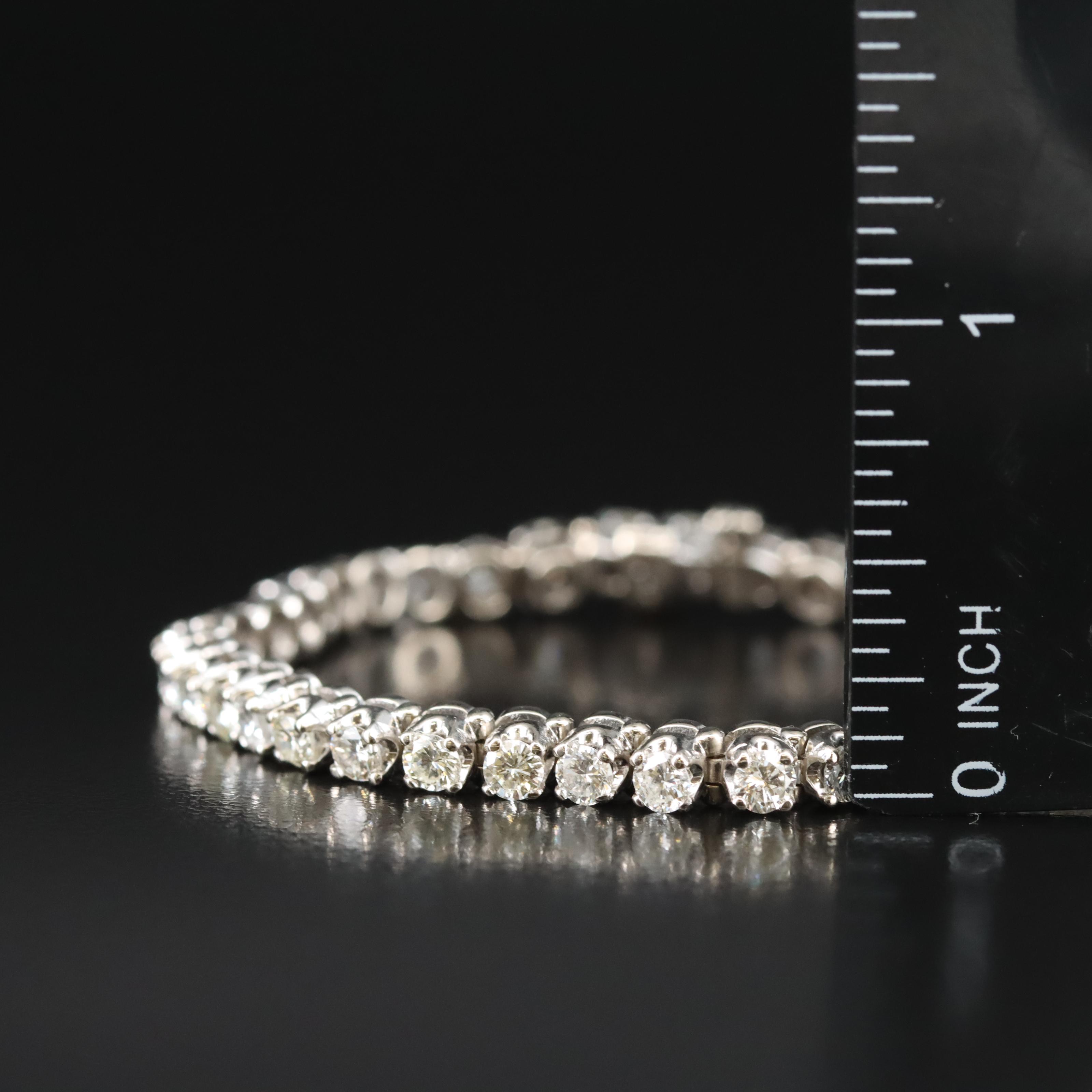 14K 4.68 CTW Diamond Bracelet