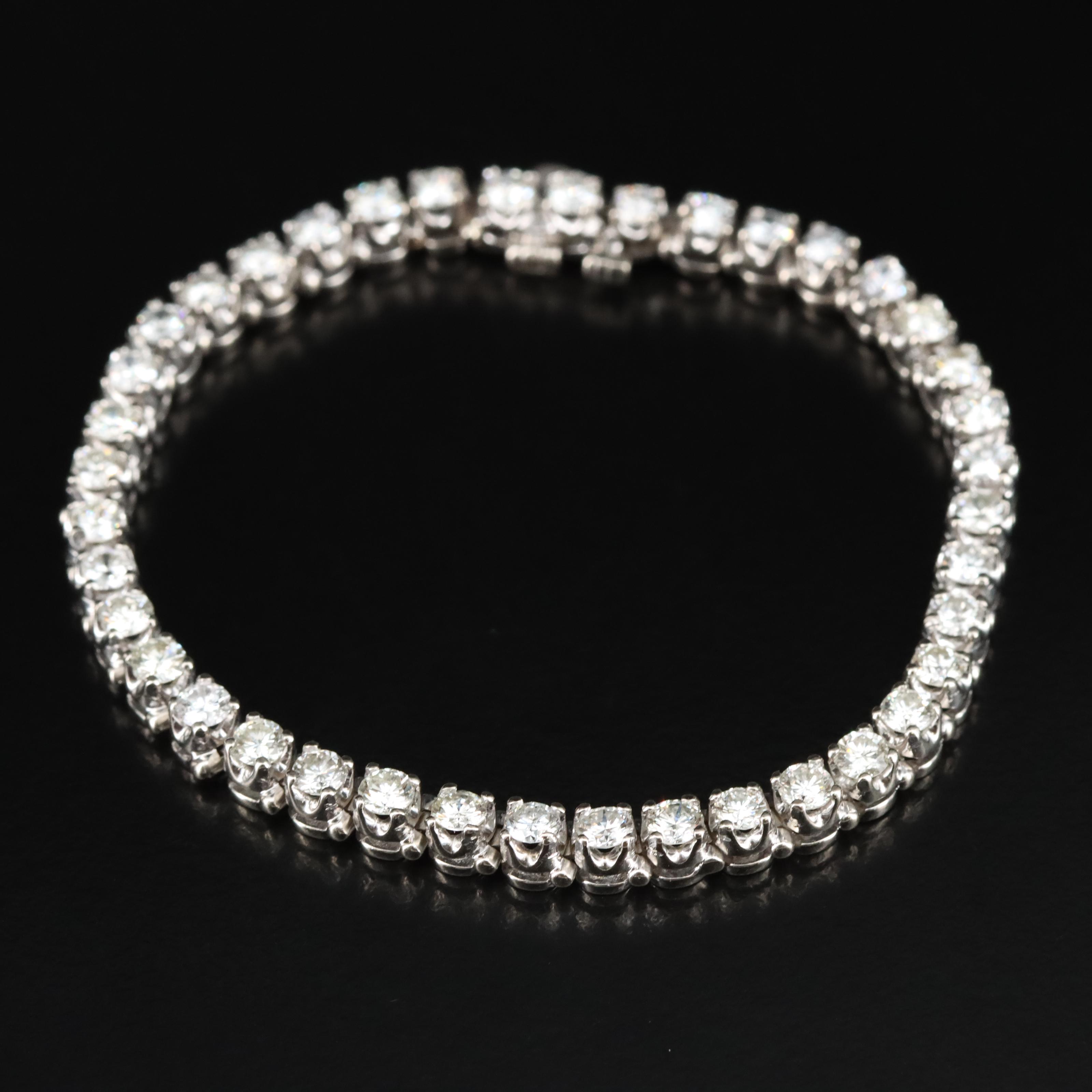 14K 4.68 CTW Diamond Bracelet