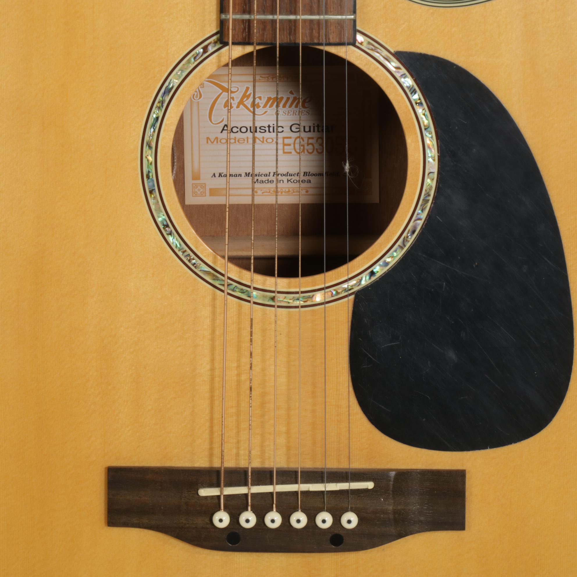 Takamine G Series Acoustic-Electric Guitar with Case