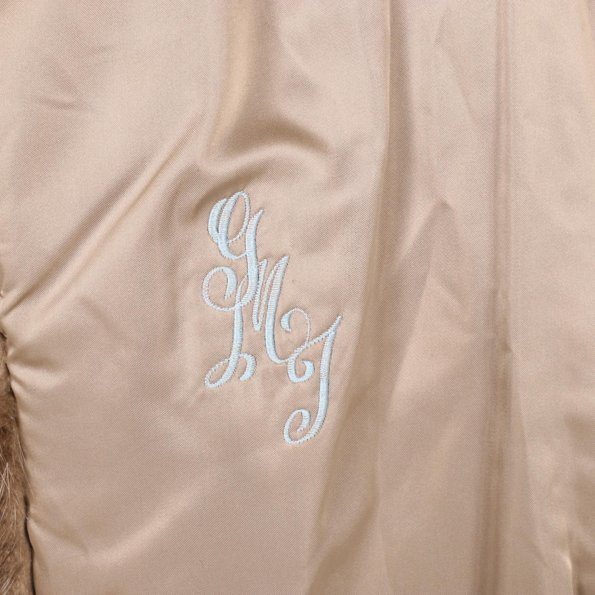 Beaver Fur Full Length Coat