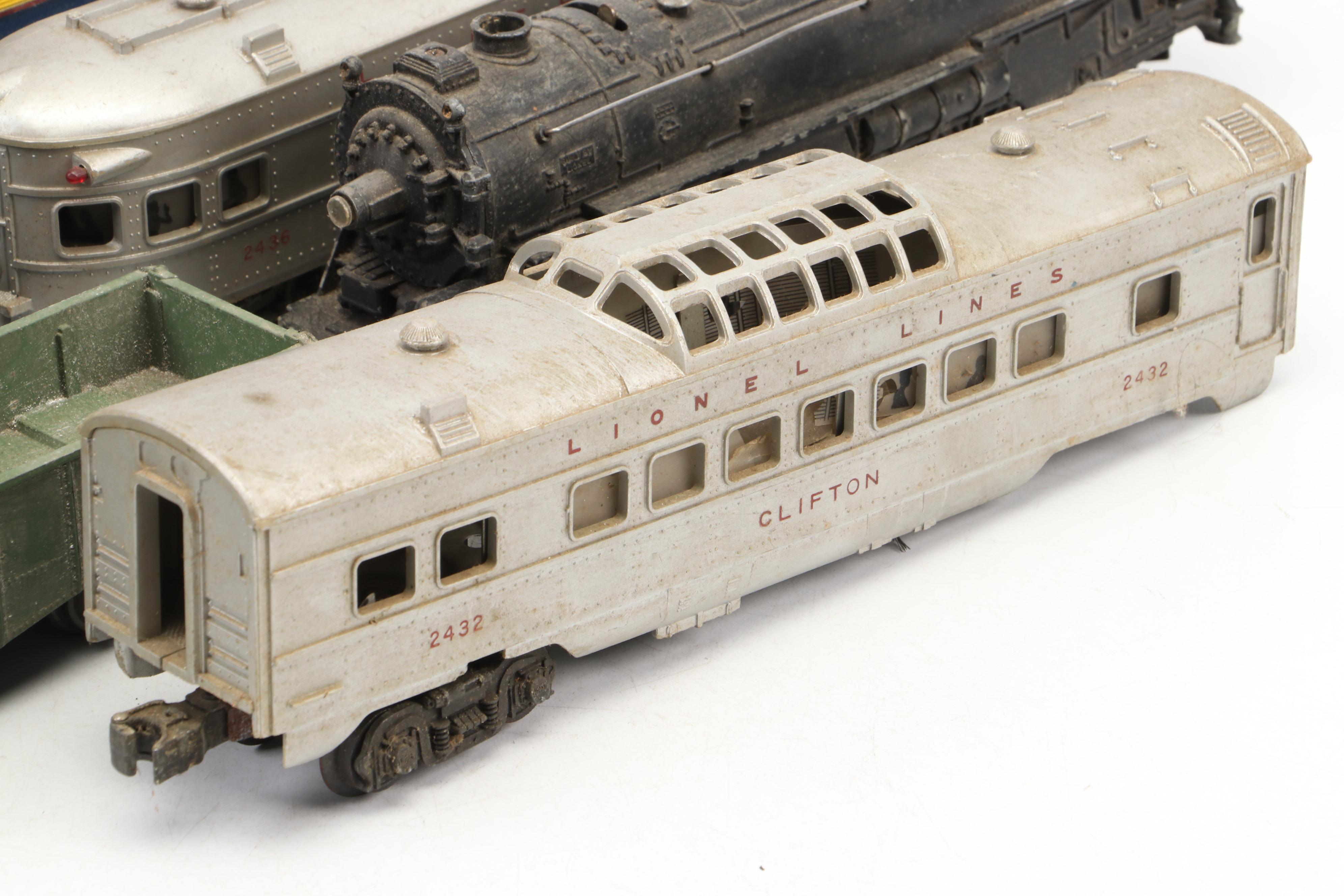 Lionel Model Train with Track and Operating Accessories