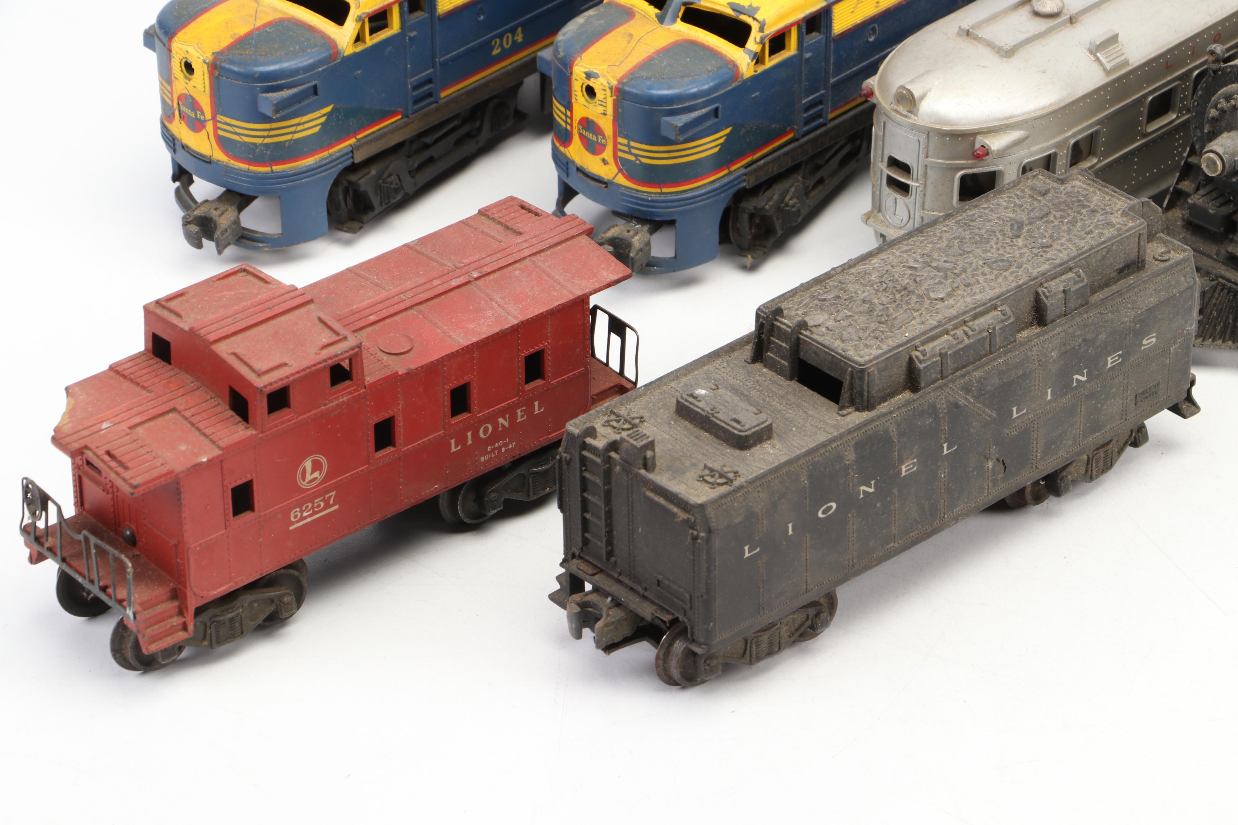 Lionel Model Train with Track and Operating Accessories