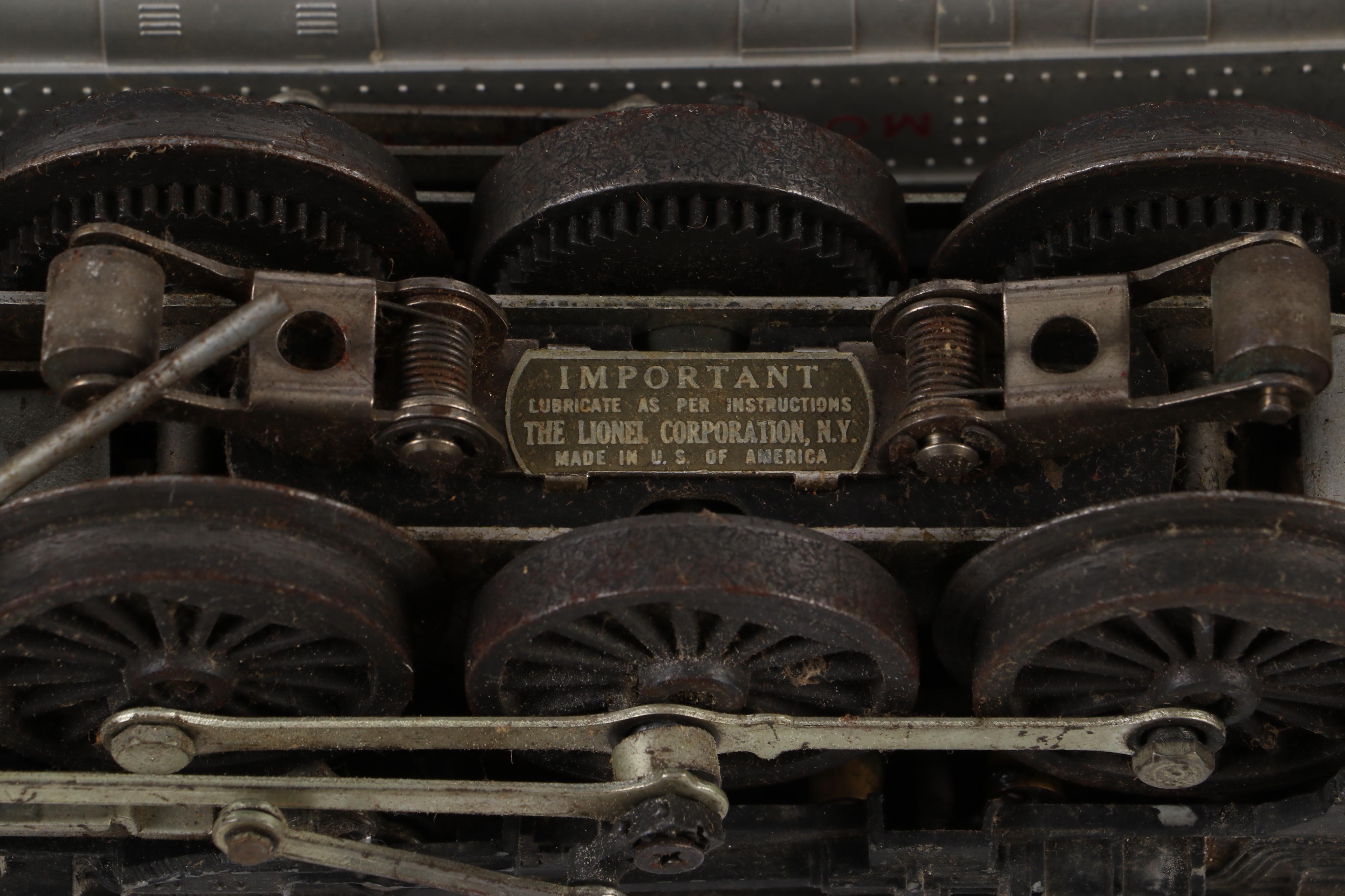 Lionel Model Train with Track and Operating Accessories