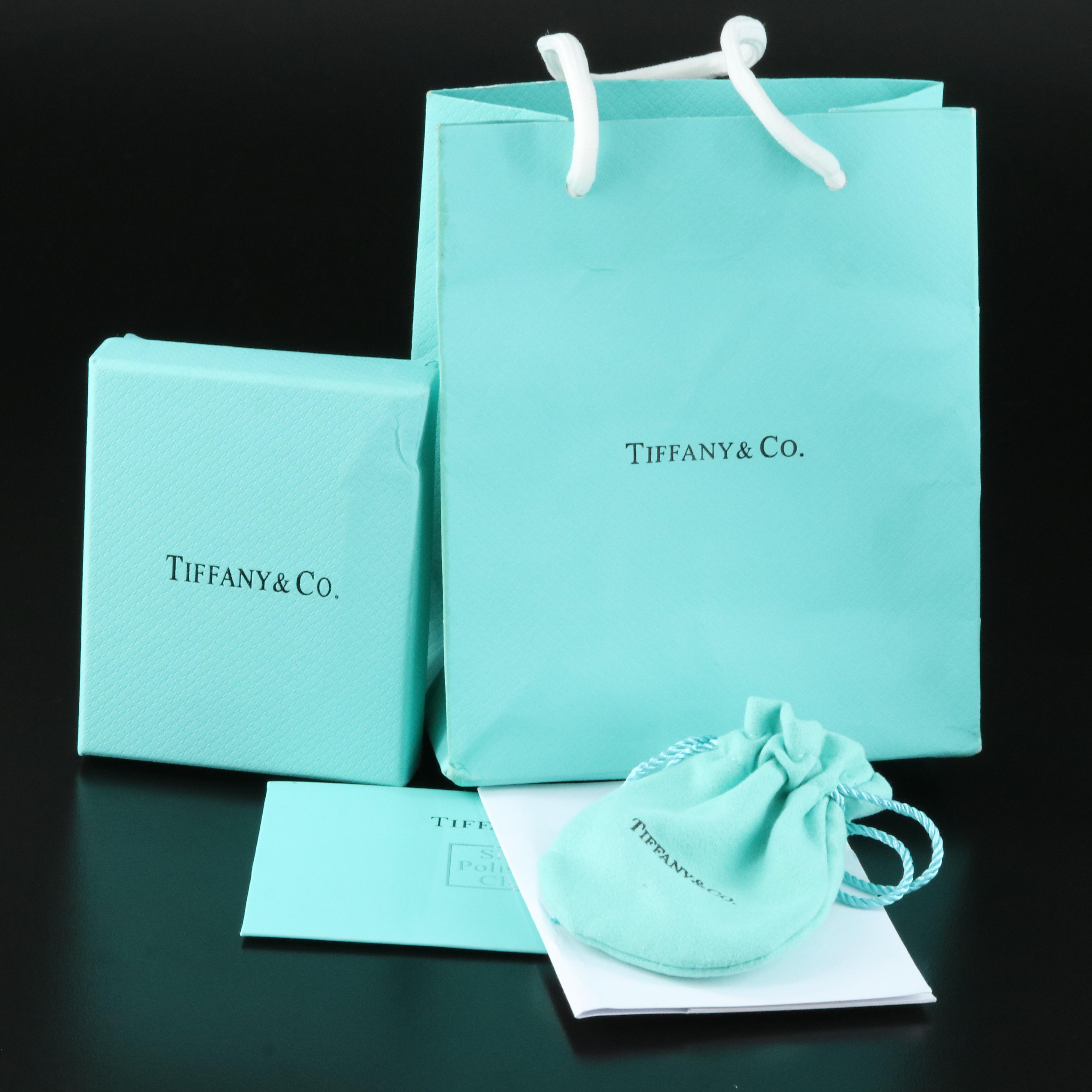 Tiffany & Co. Sterling "Please Return to Tiffany Co." Heart Pendant Necklace