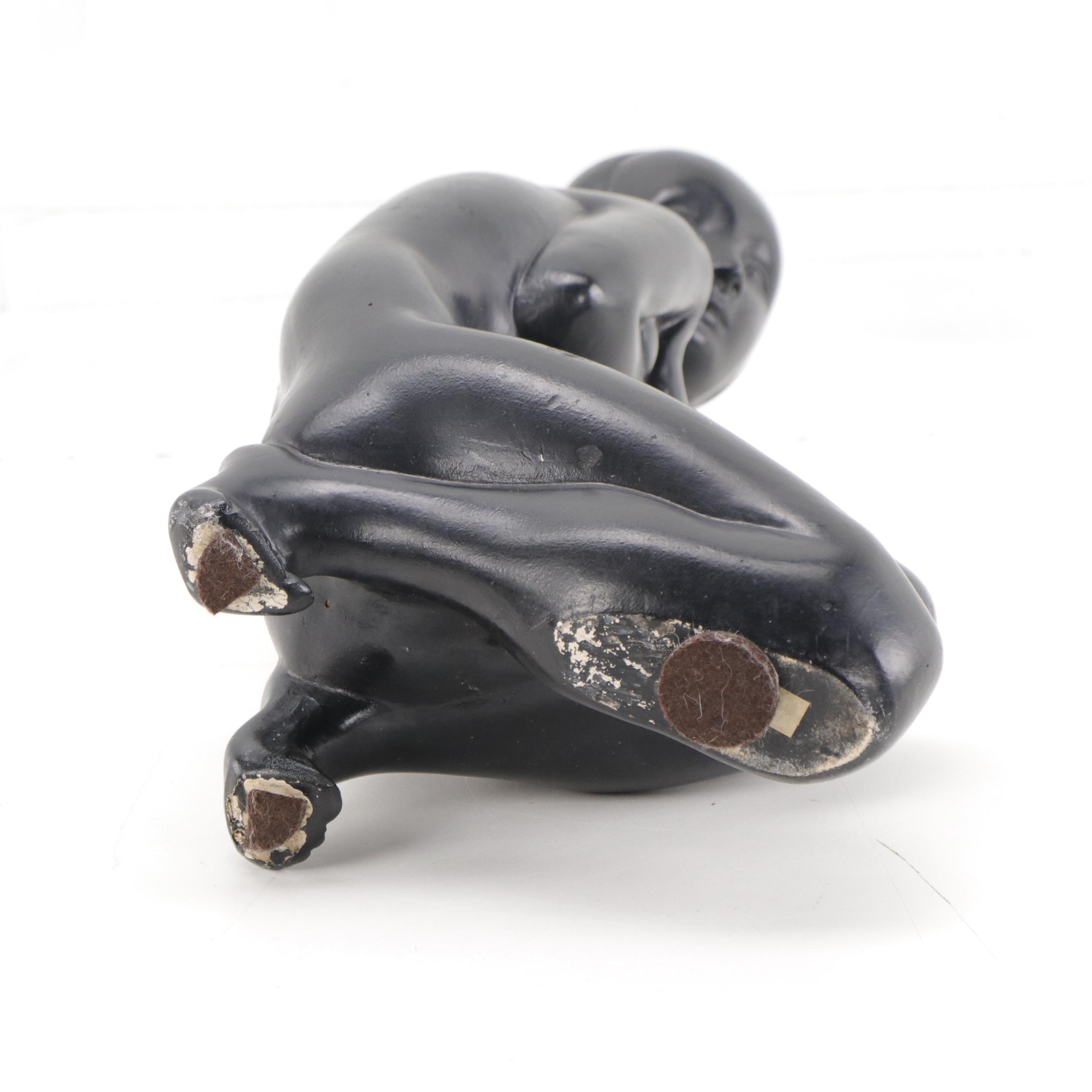 Alexander Backer Co. Chalkware Statuette, Mid-20th Century