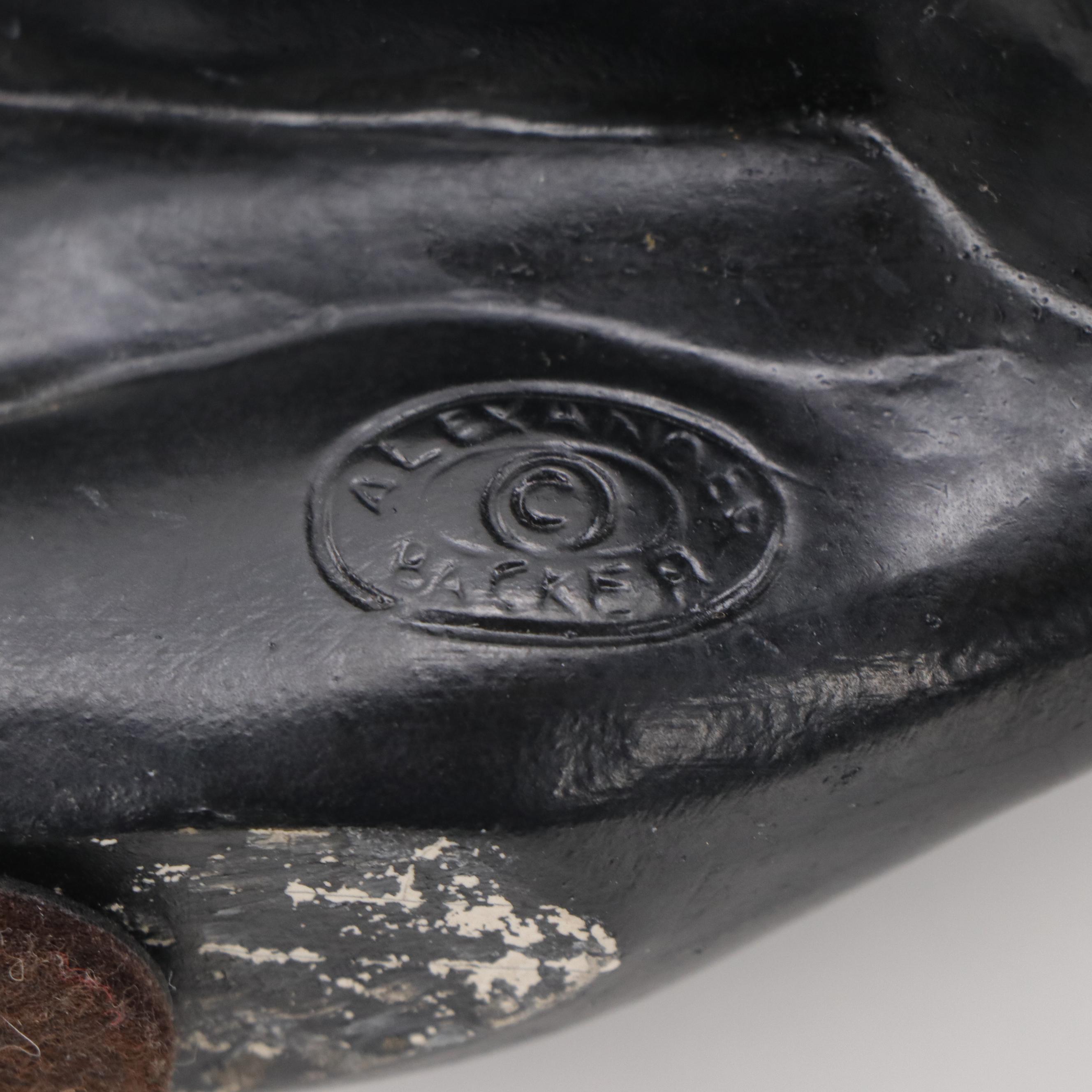 Alexander Backer Co. Chalkware Statuette, Mid-20th Century