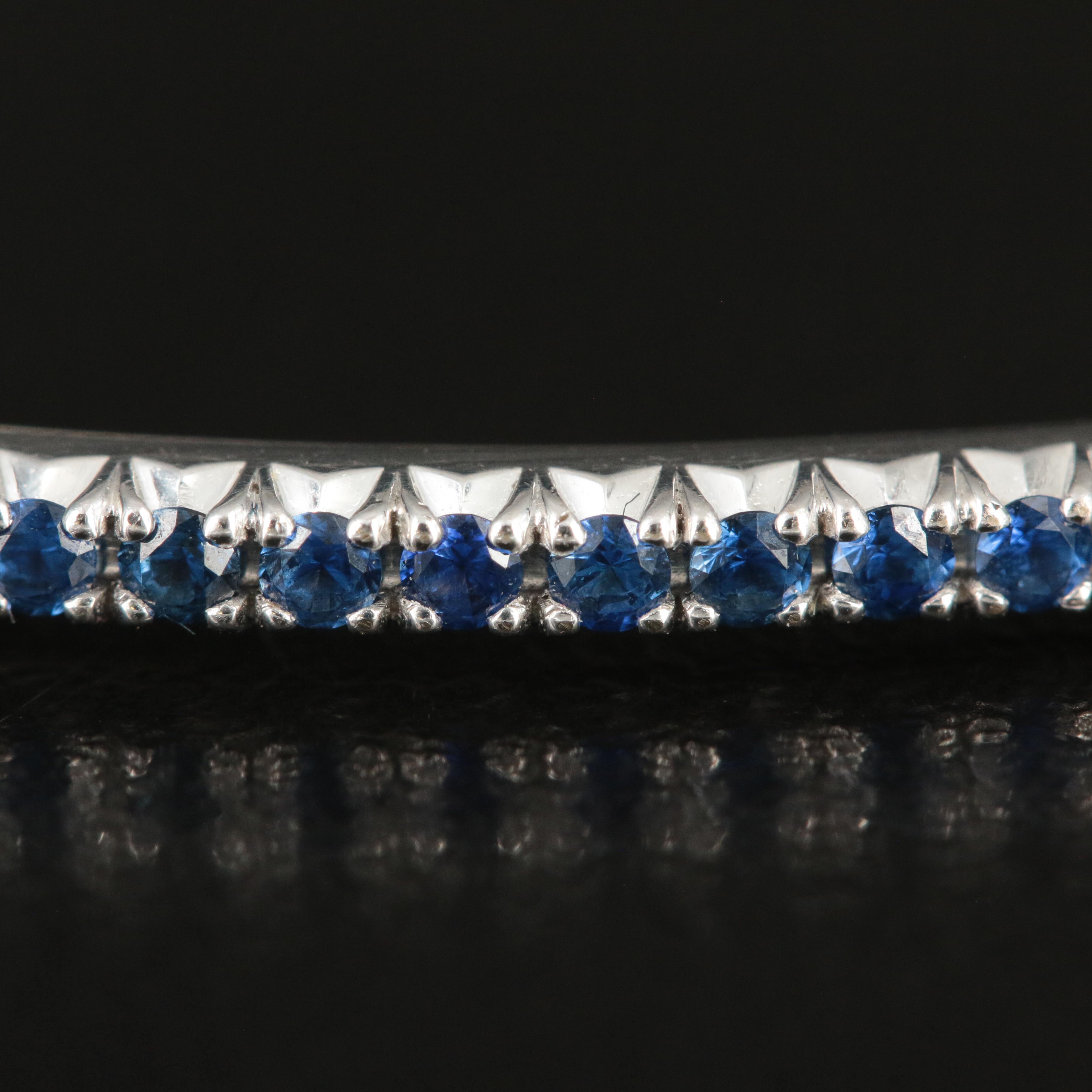 Tiffany & Co. "Metro" 18K Sapphire Bracelet