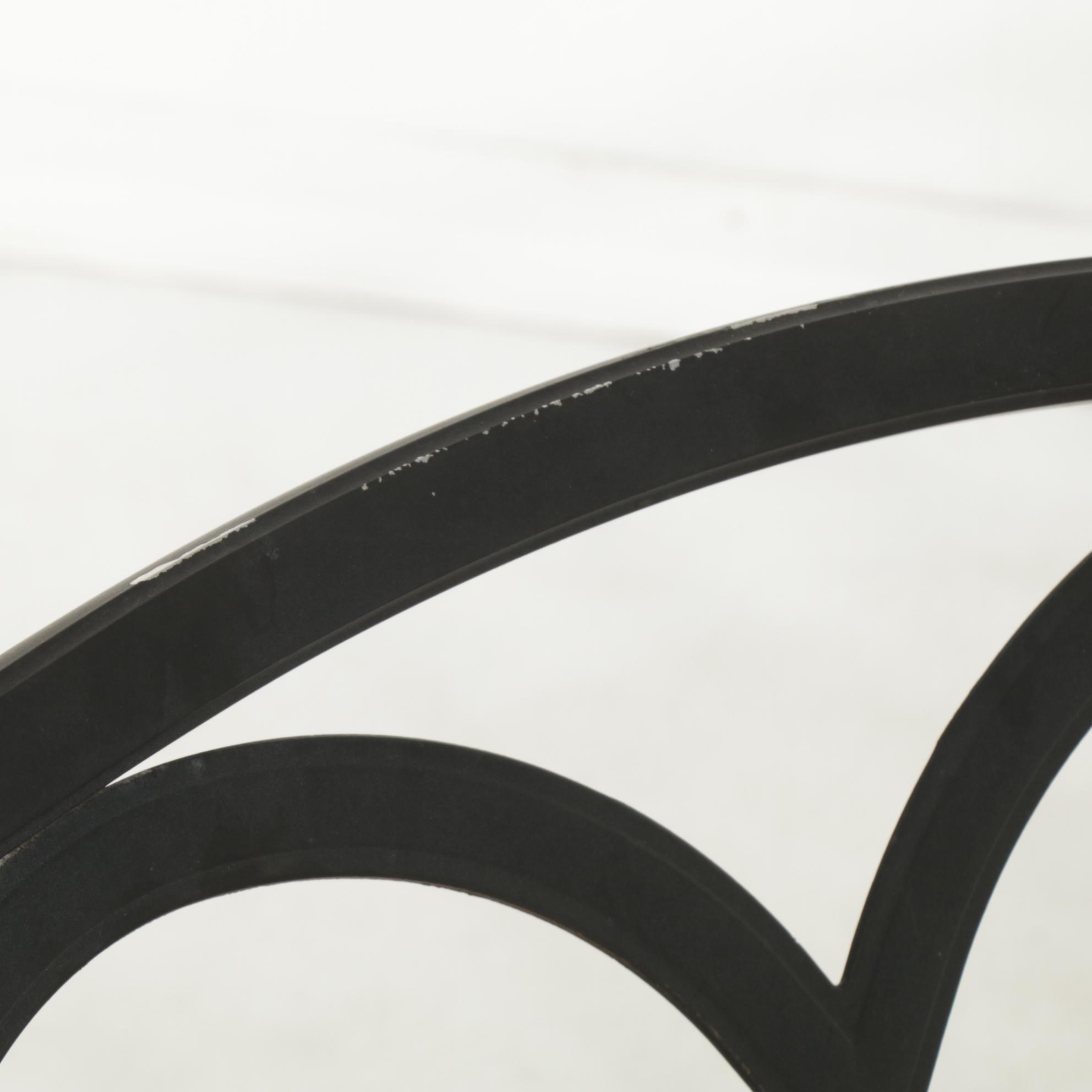 Set of Six Martha Stewart Living Cast Aluminum Patio Chairs