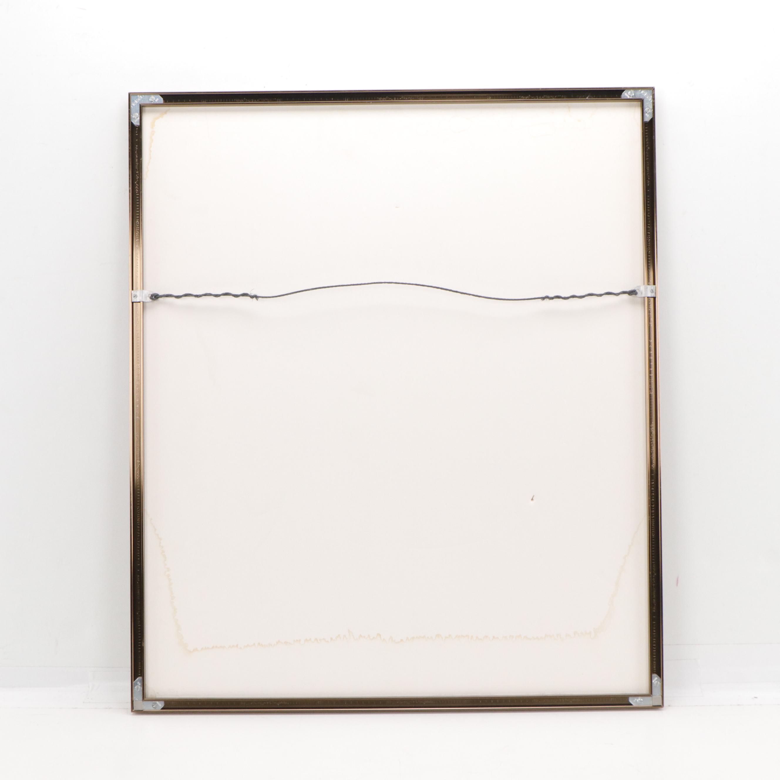 Geraldine A. Ferraro Signed Walter Mondale Presidential Campaign Poster