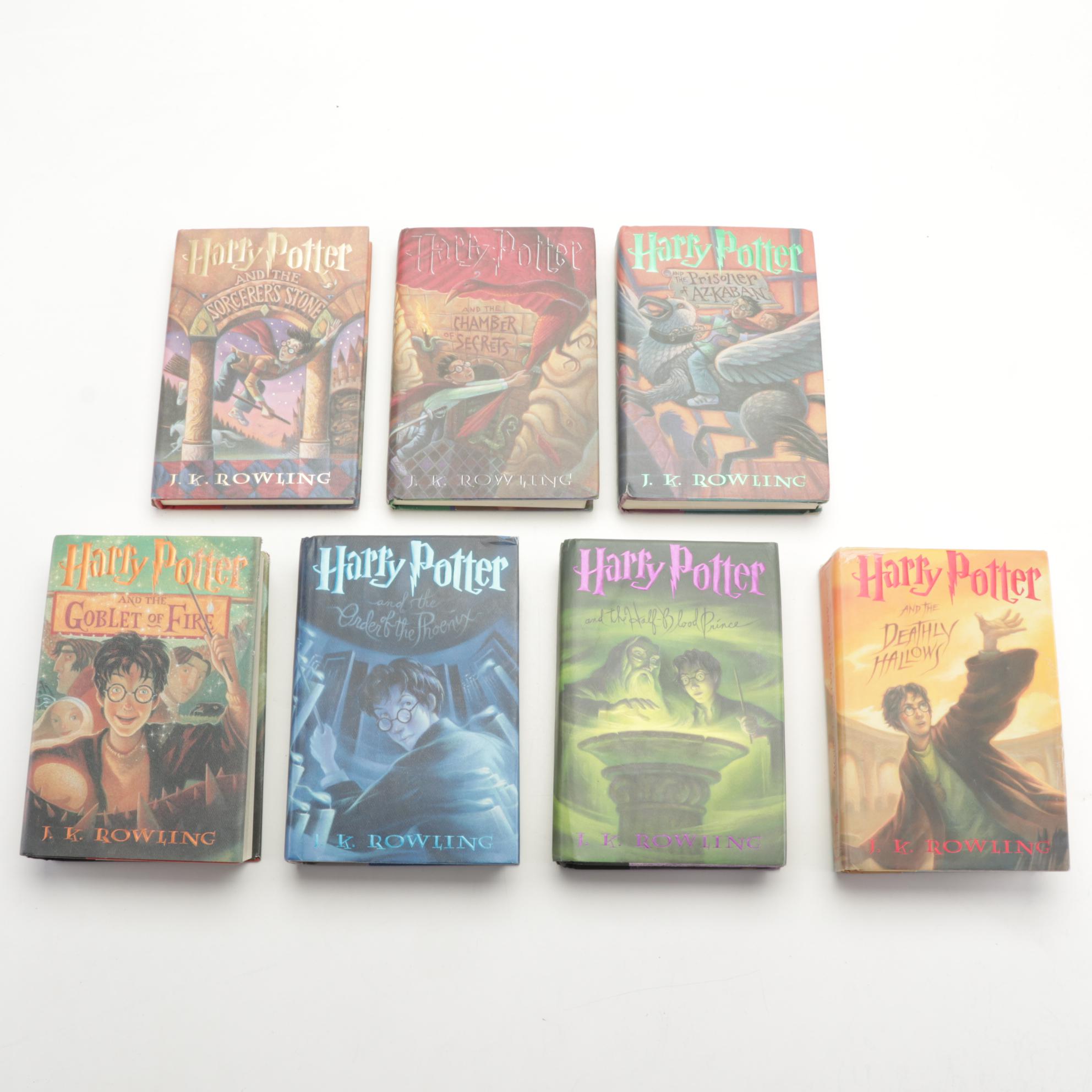 First American Edition "Harry Potter" Complete Series by J. K. Rowling