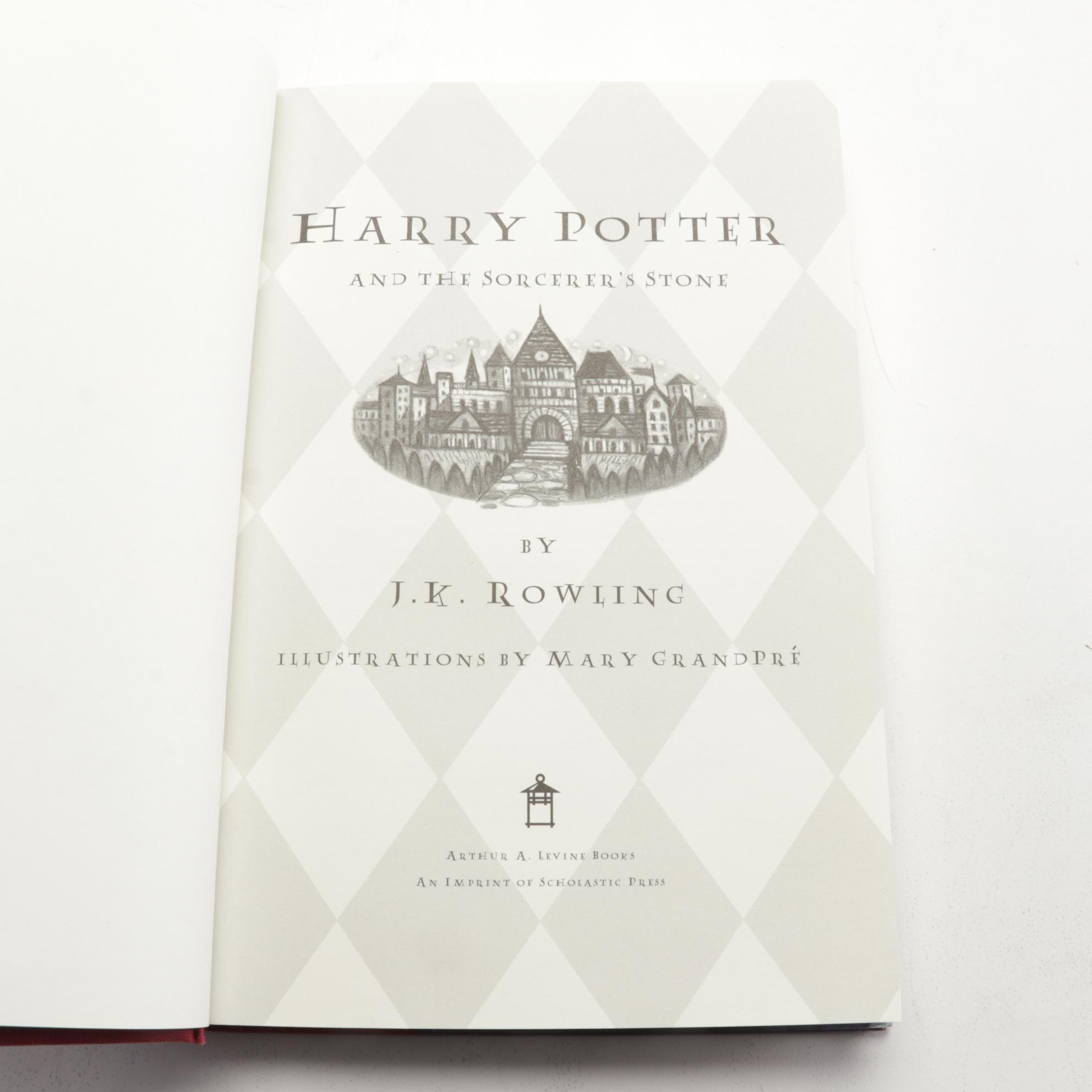 First American Edition "Harry Potter" Complete Series by J. K. Rowling