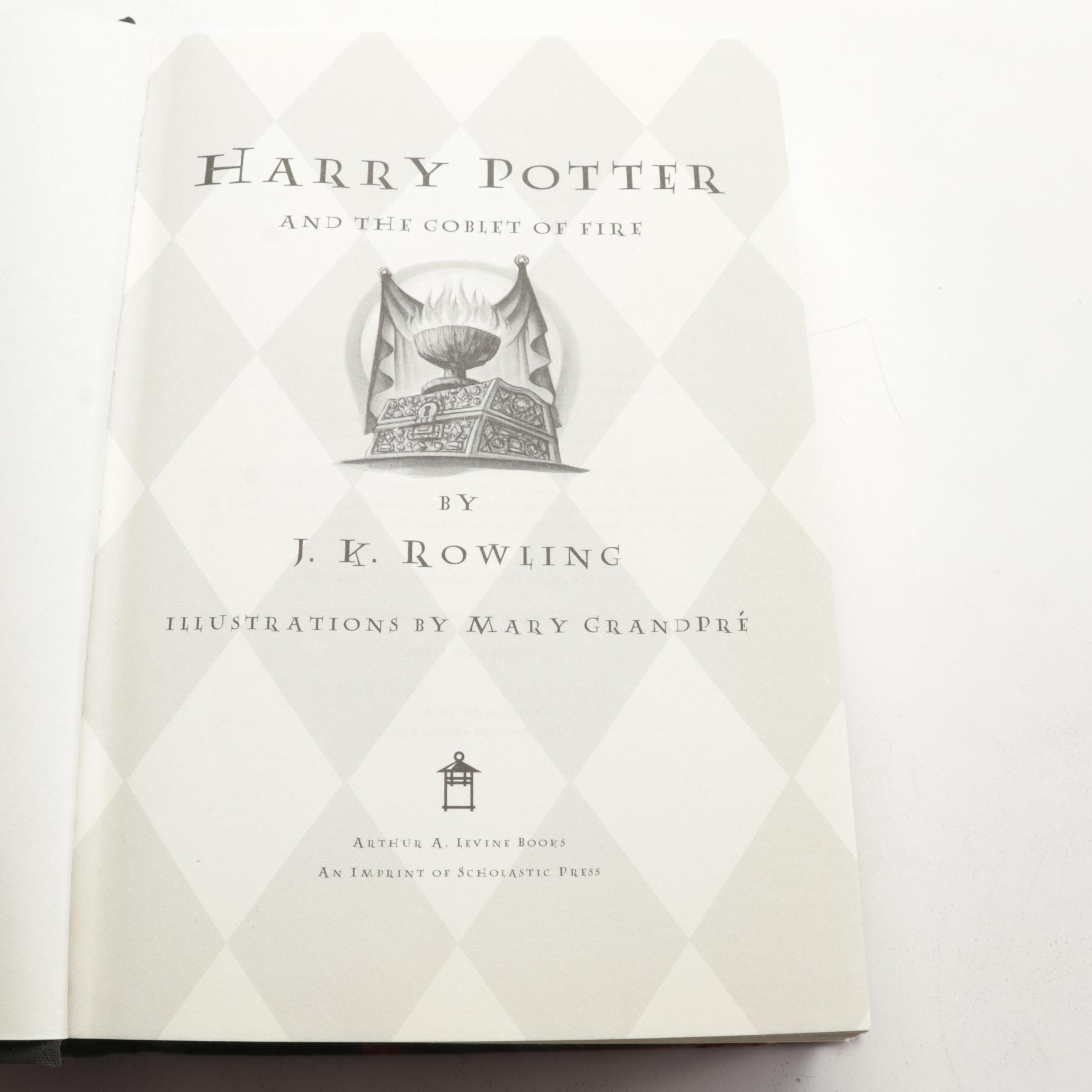 First American Edition "Harry Potter" Complete Series by J. K. Rowling