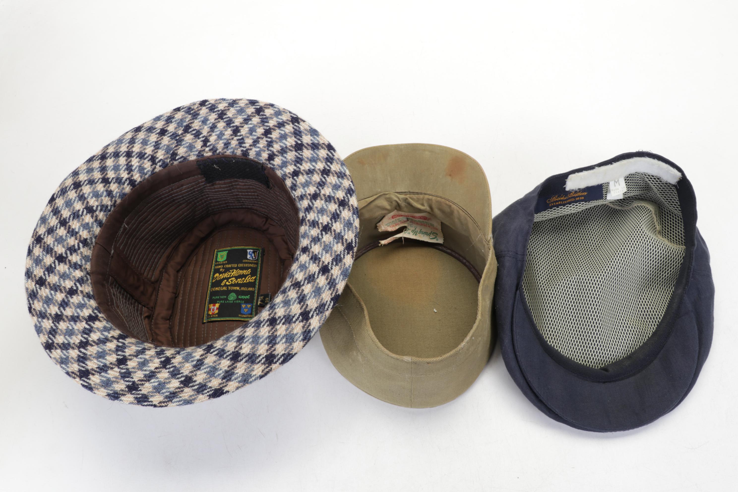 Hats Including Tilley Endurables, Irish Walking Hat, Brooks Brothers, & More