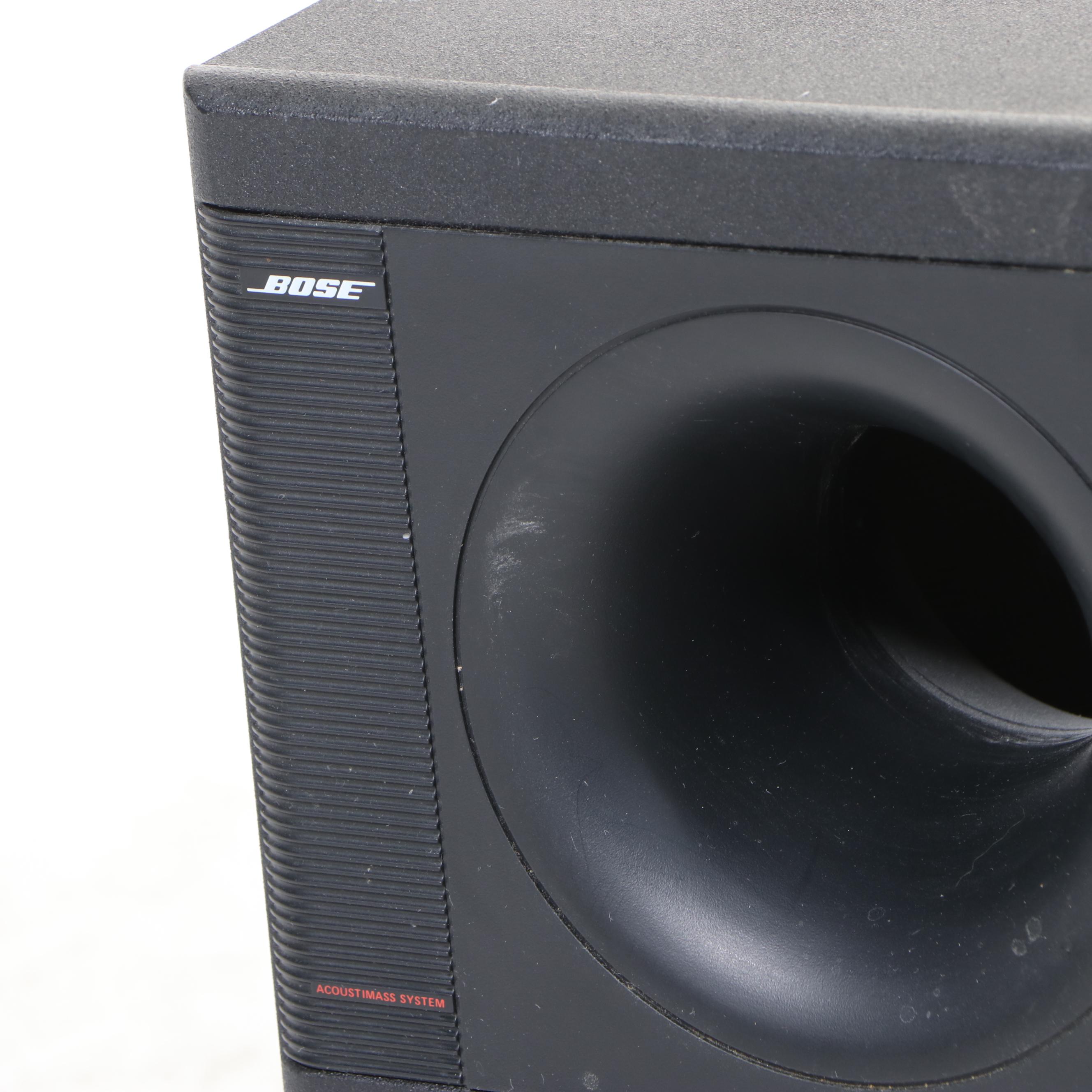 Bose "Acoustimass 5 Series II" Direct Reflecting Speaker System