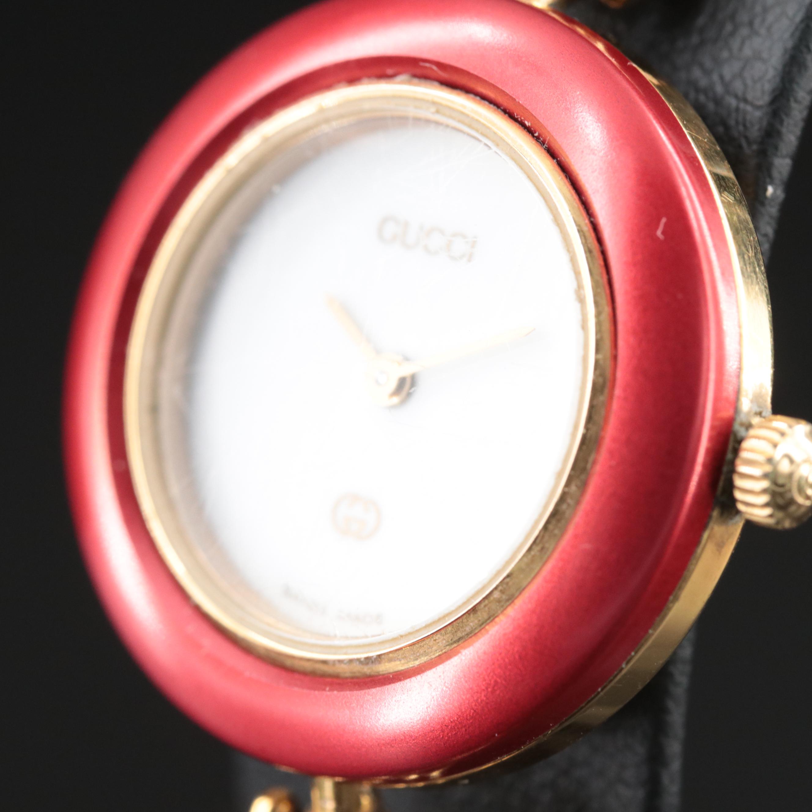 Gucci Watch with Interchangeable Bezels