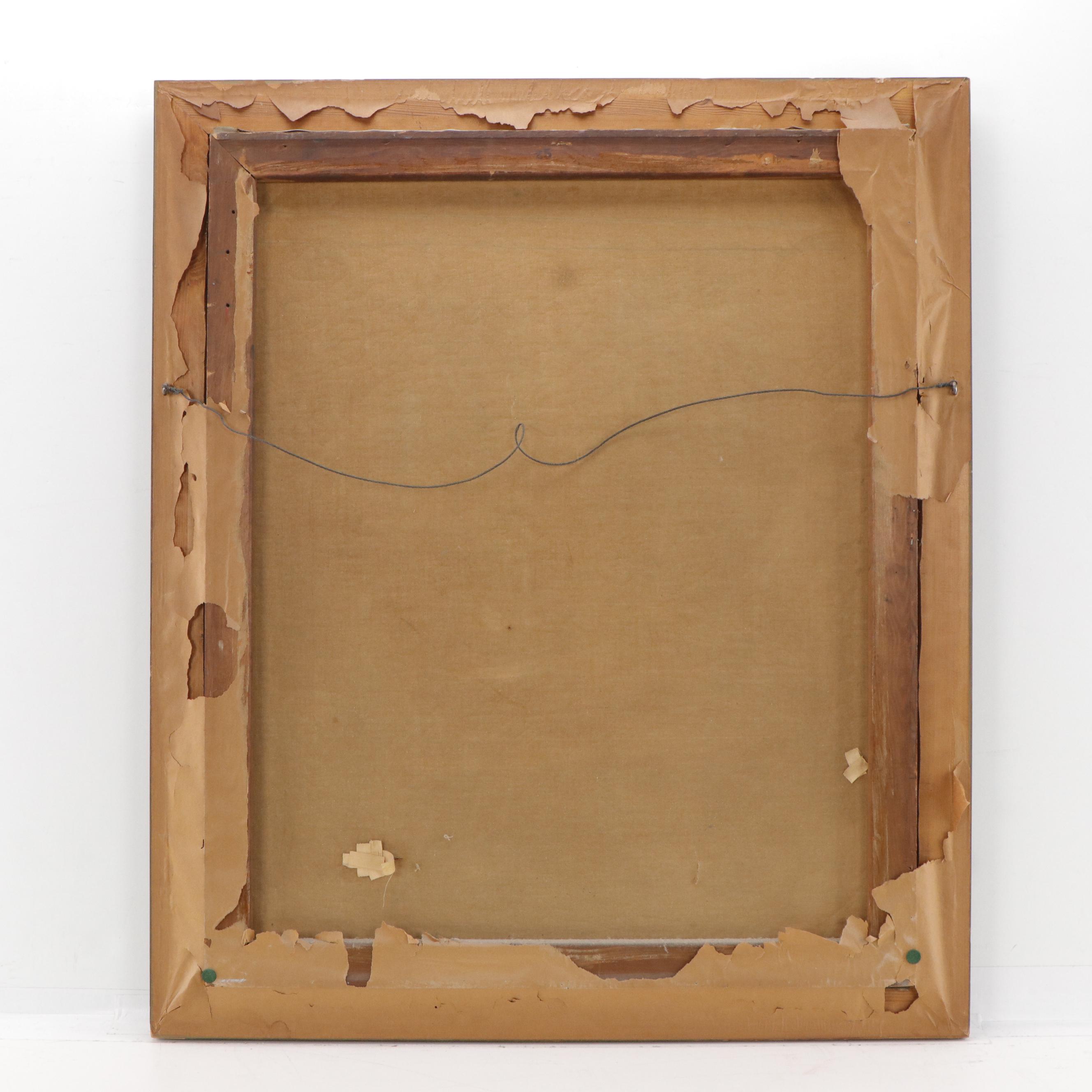 Benjamin Kanne Portrait of Girl With Book Oil Painting