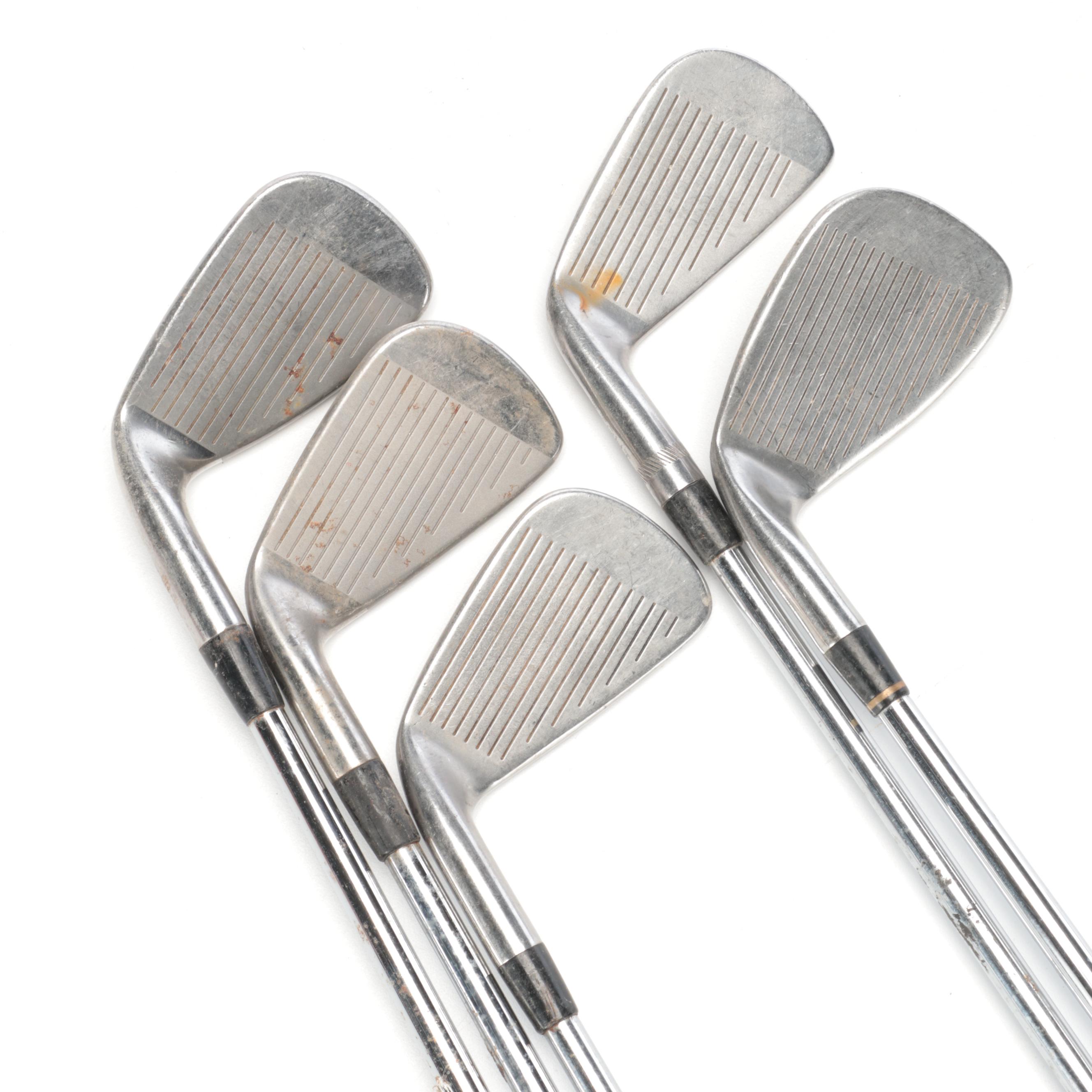 Titleist Irons, Cameron Putter and Titleist 20" Den Caddy Golf Bag