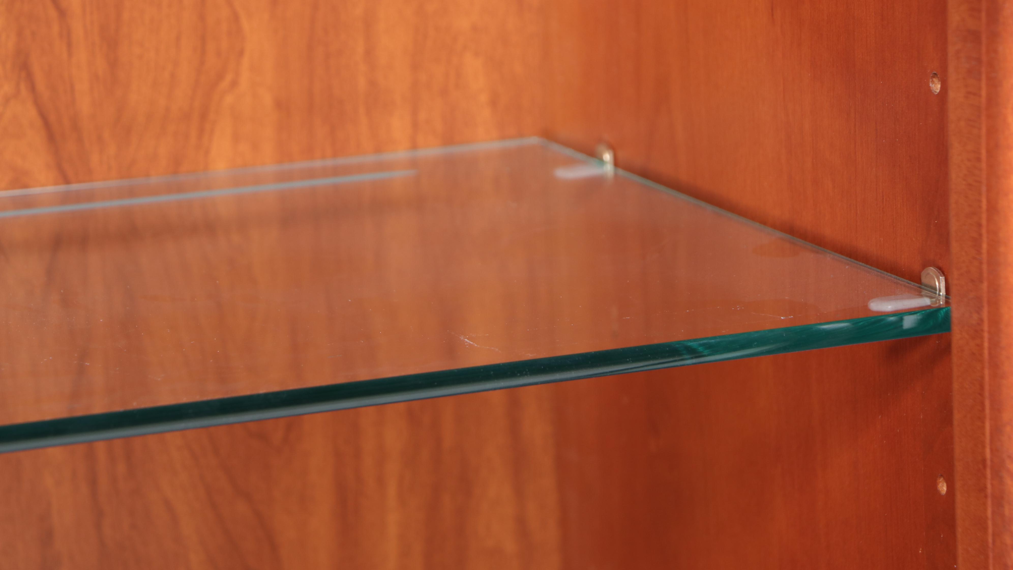 Shaker Style Maple Display Cabinet, Late 20th Century