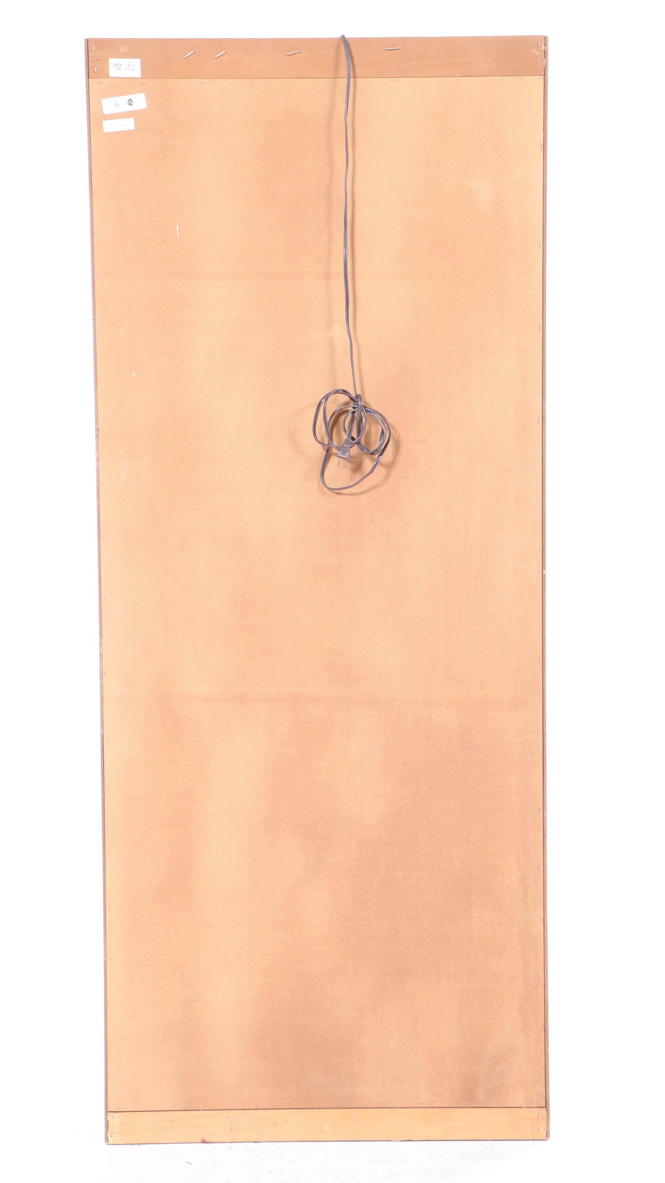 Shaker Style Maple Display Cabinet, Late 20th Century