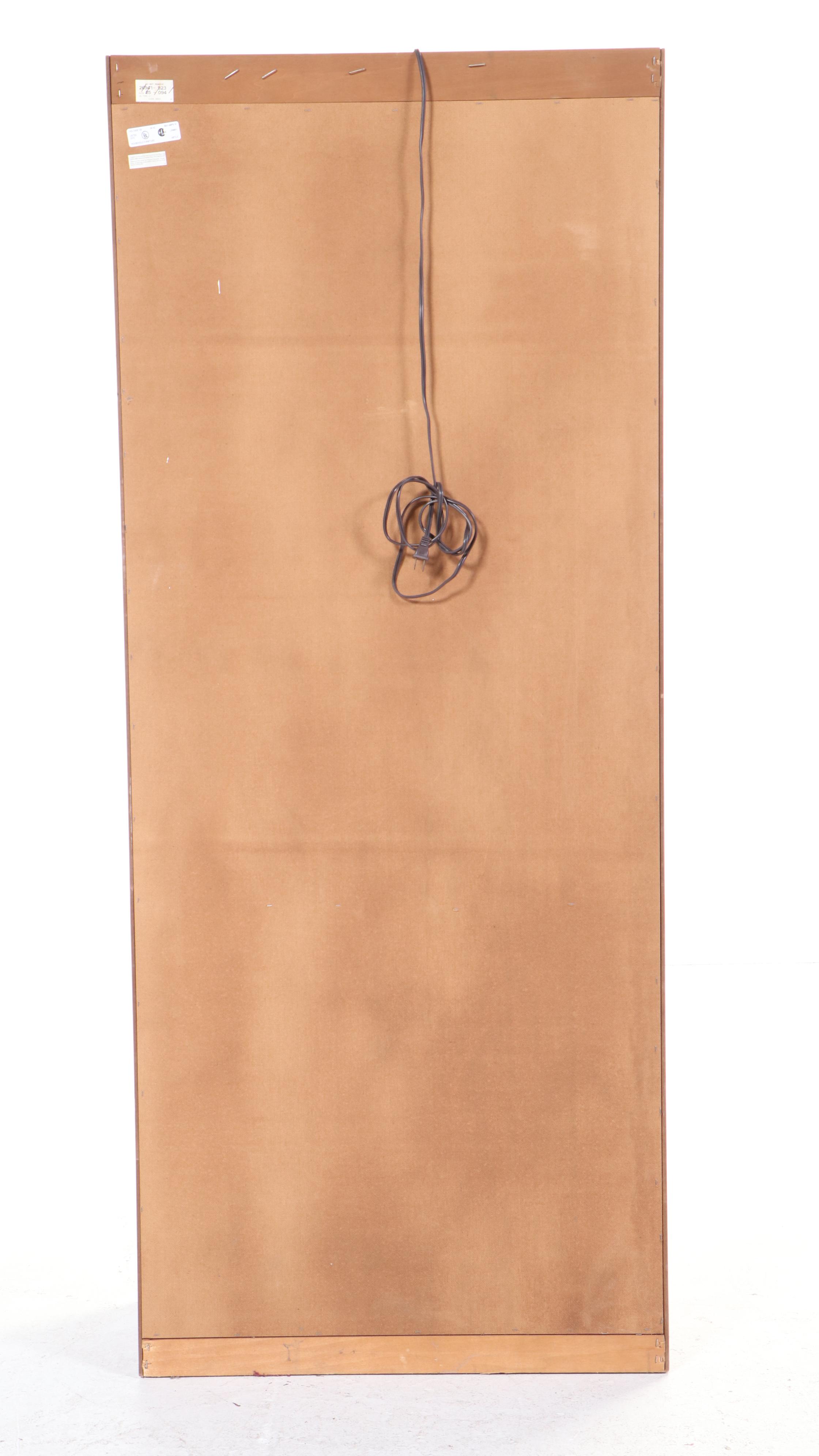 Shaker Style Maple Display Cabinet, Late 20th Century