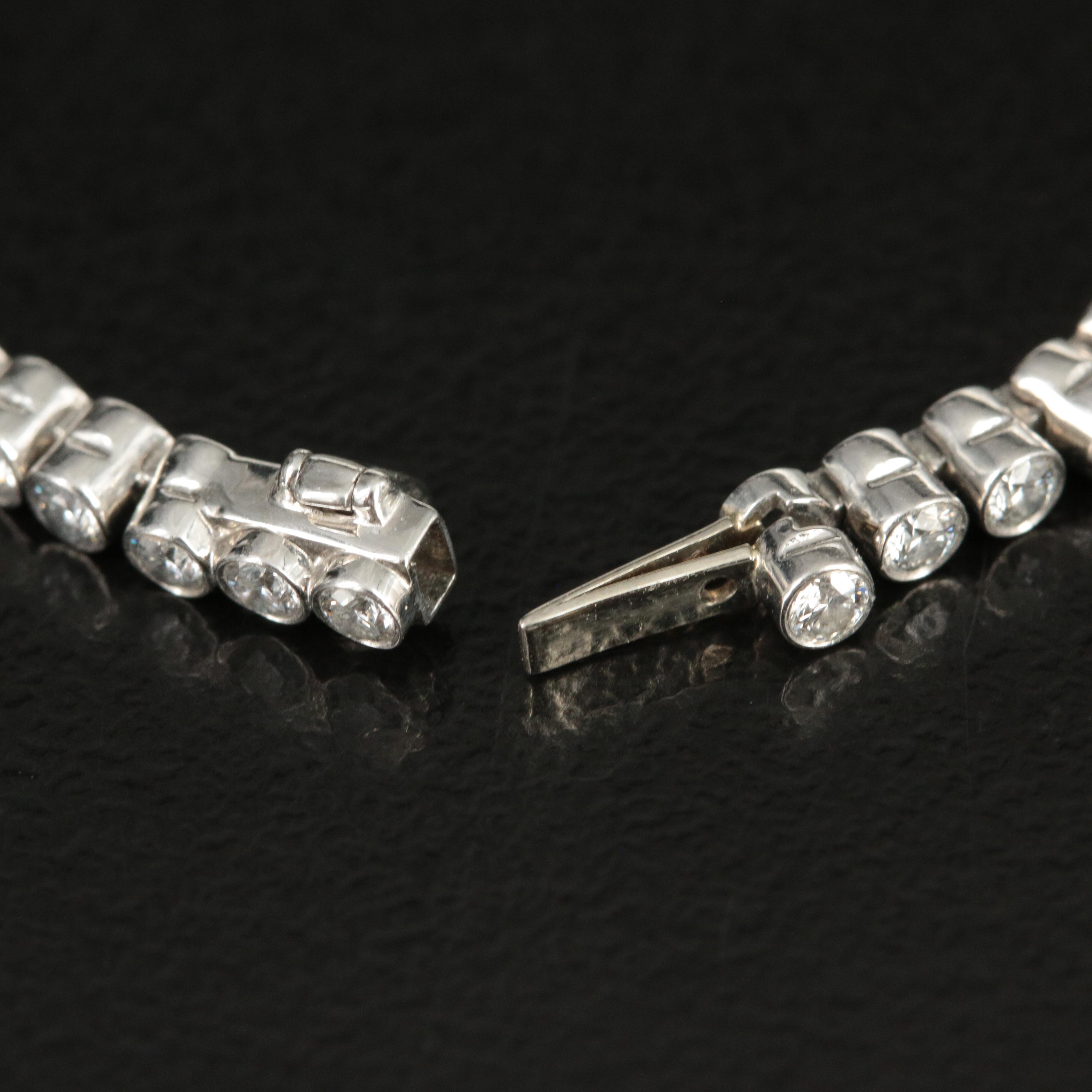 Tiffany & Co. "Jazz" Platinum 1.80 CTW Diamond Tennis Bracelet