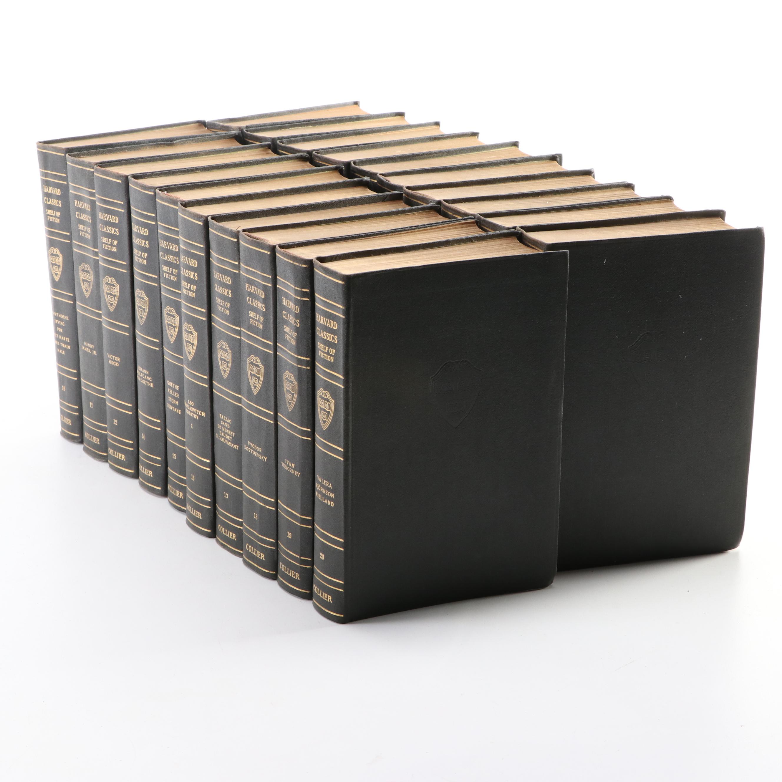 "The Harvard Classics Shelf of Fiction" Twenty-Volume Set, Early 20th Century