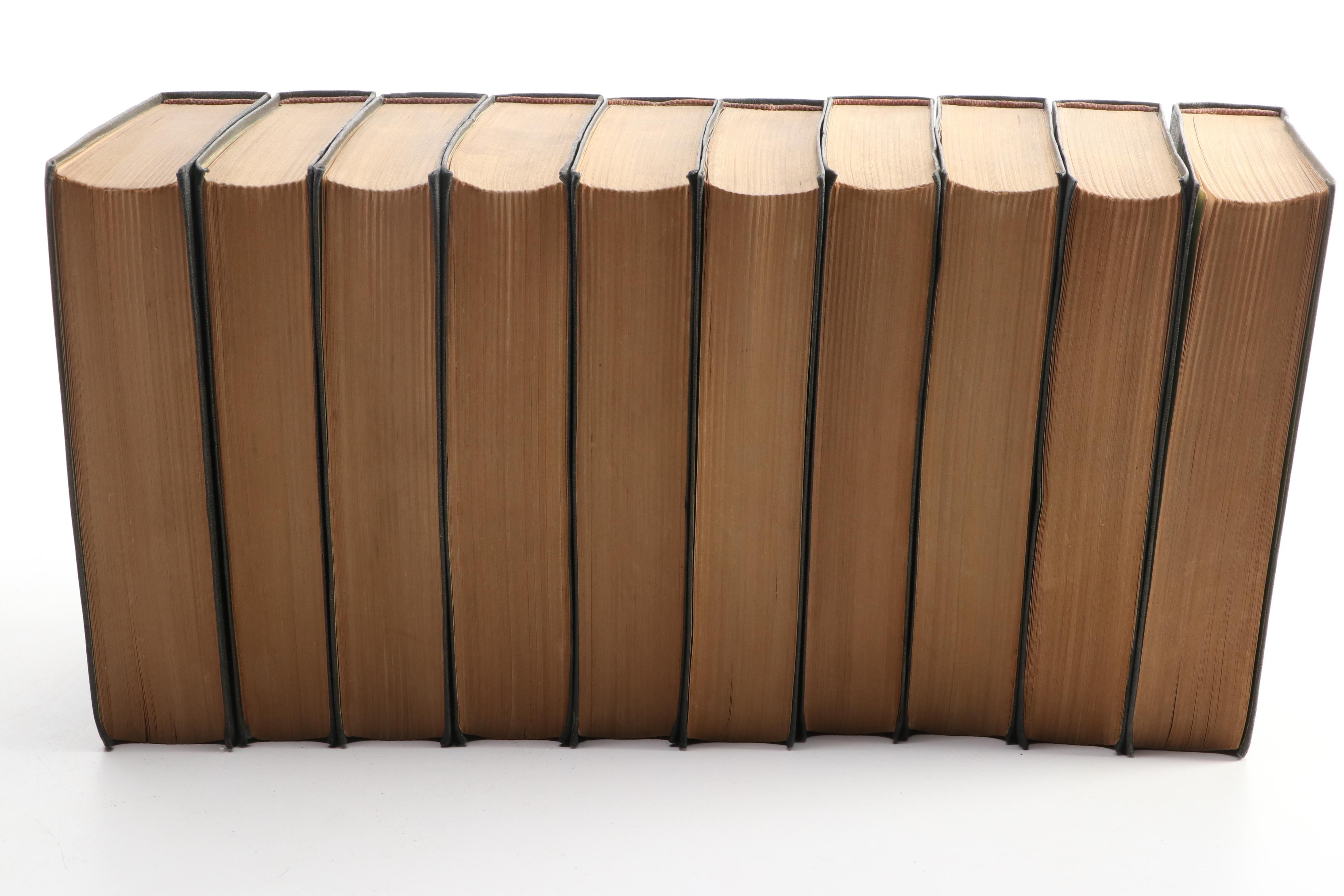 "The Harvard Classics Shelf of Fiction" Twenty-Volume Set, Early 20th Century