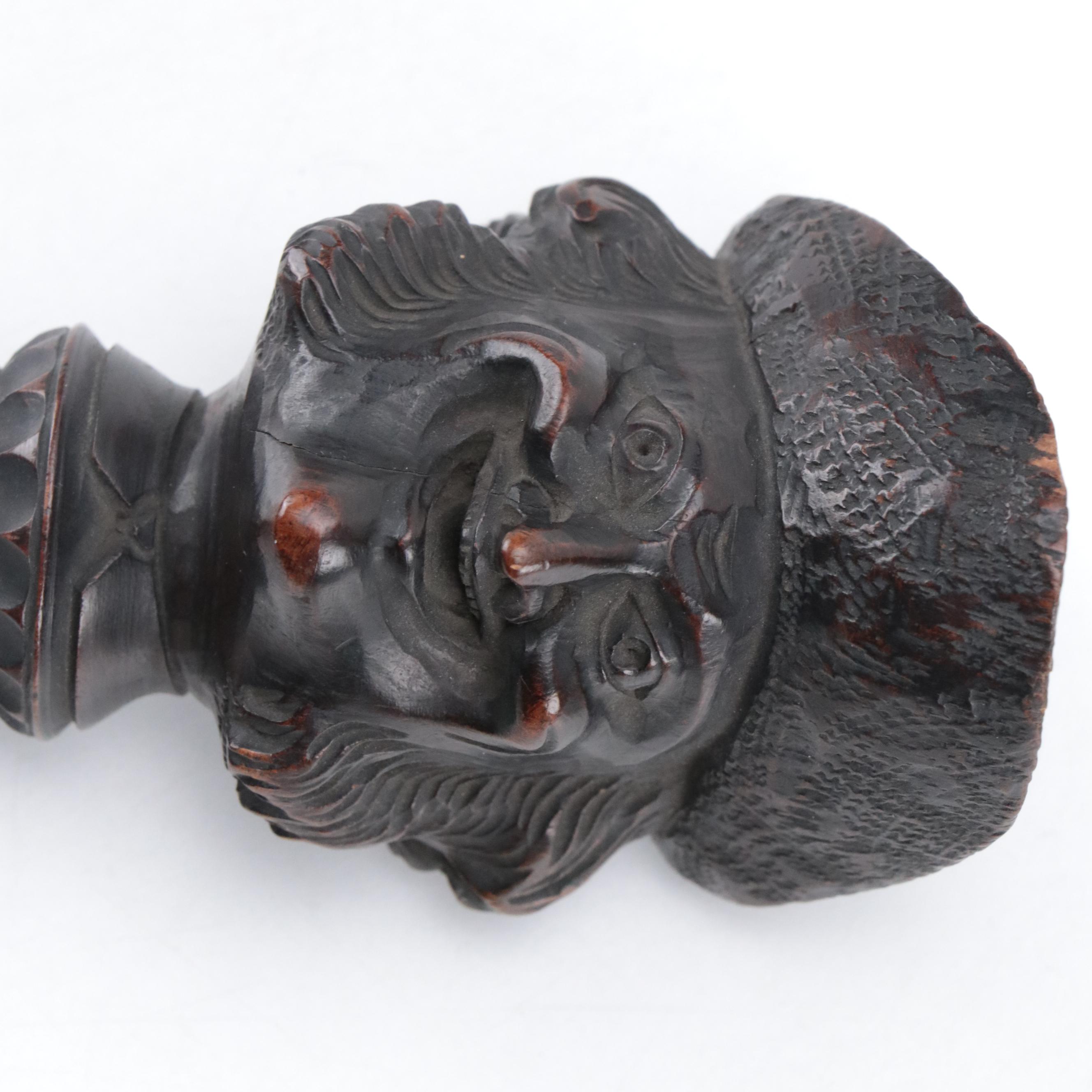 European Hand-Carved Nutcracker, 19th Century