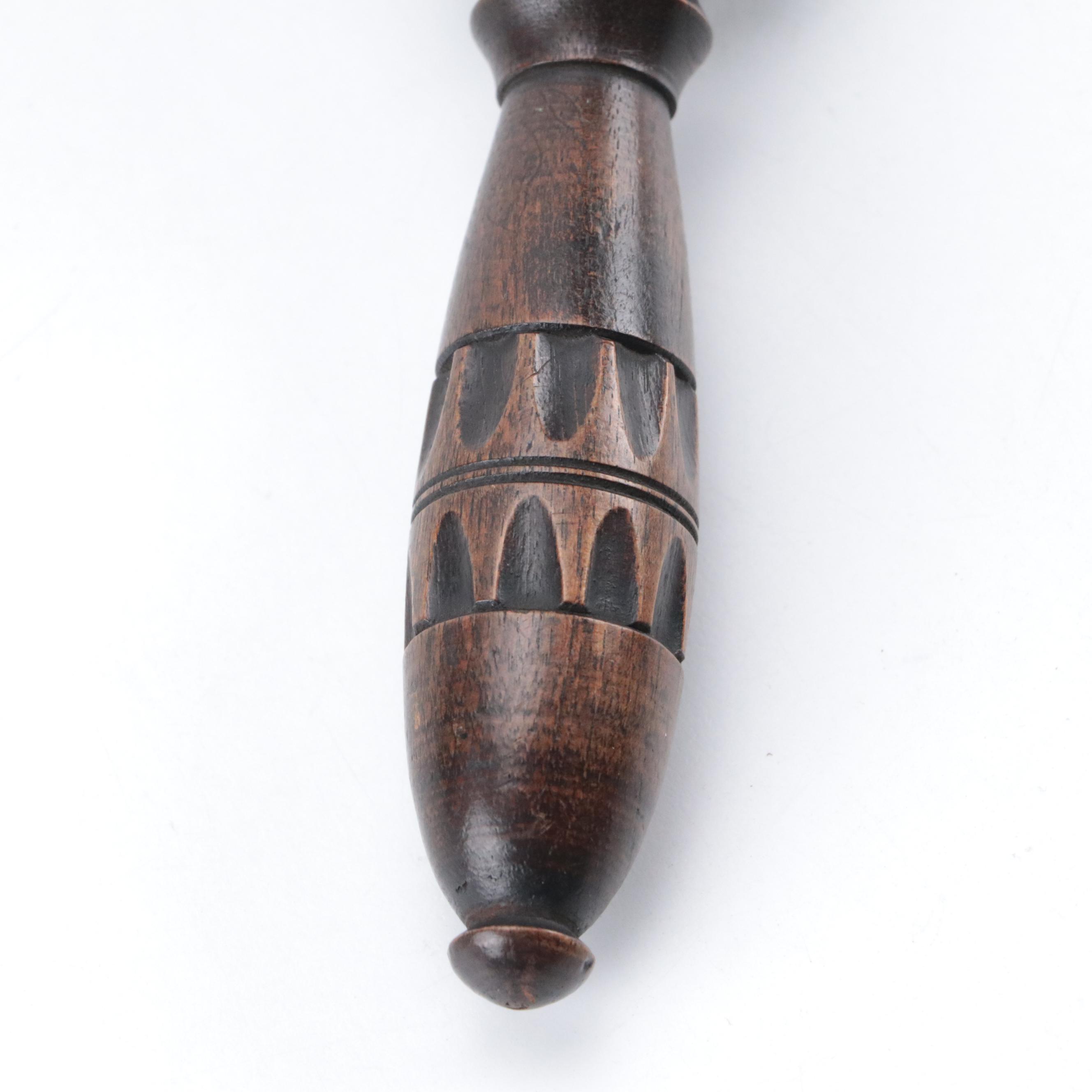European Hand-Carved Nutcracker, 19th Century