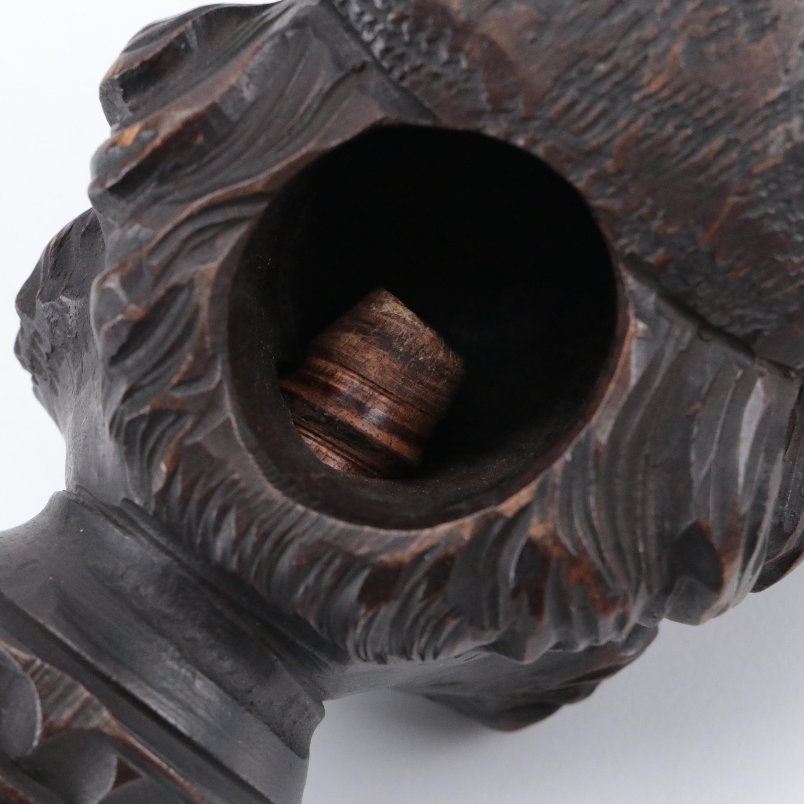 European Hand-Carved Nutcracker, 19th Century