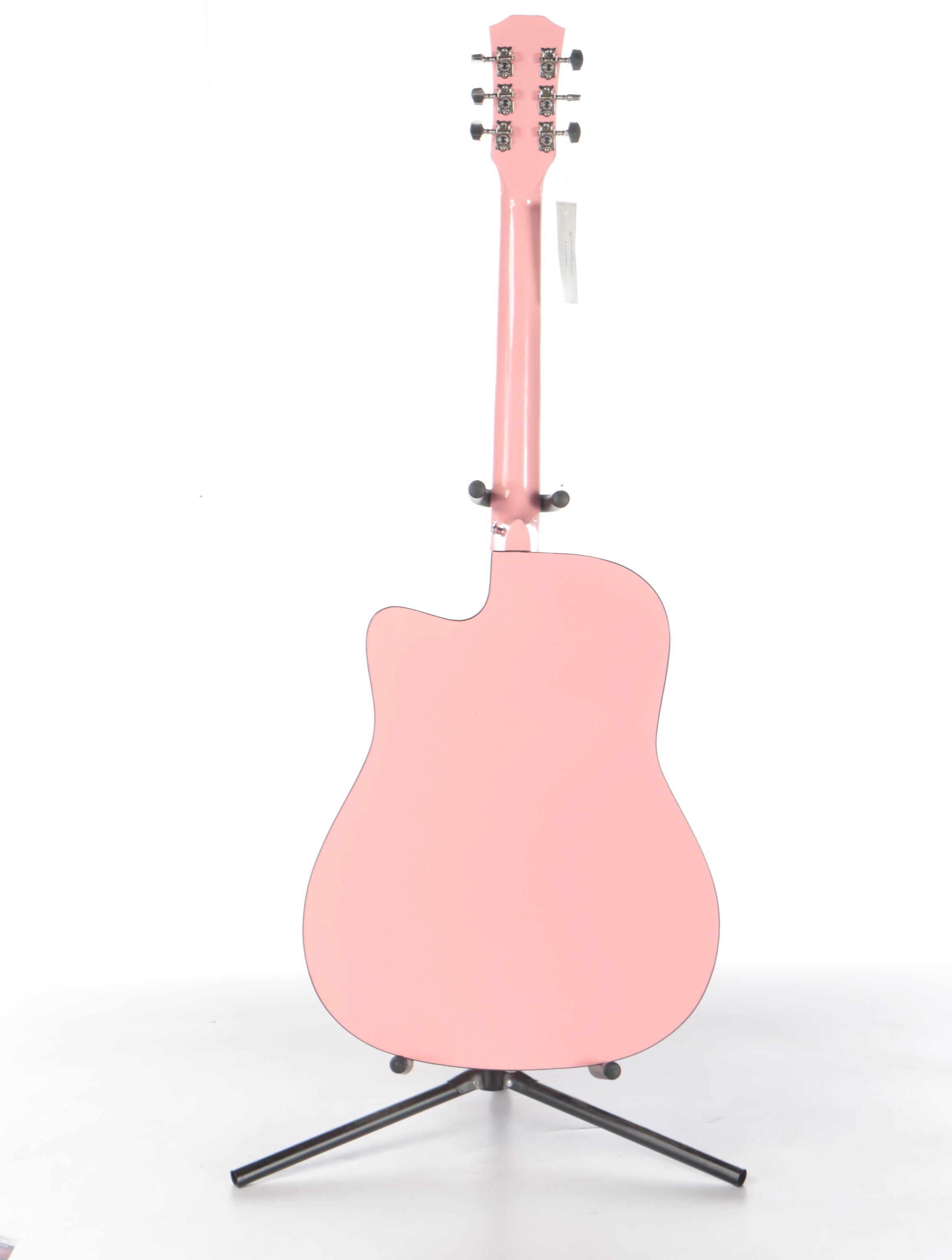 Taylor Swift Decal-Signed Ashthorpe Acoustic Guitar