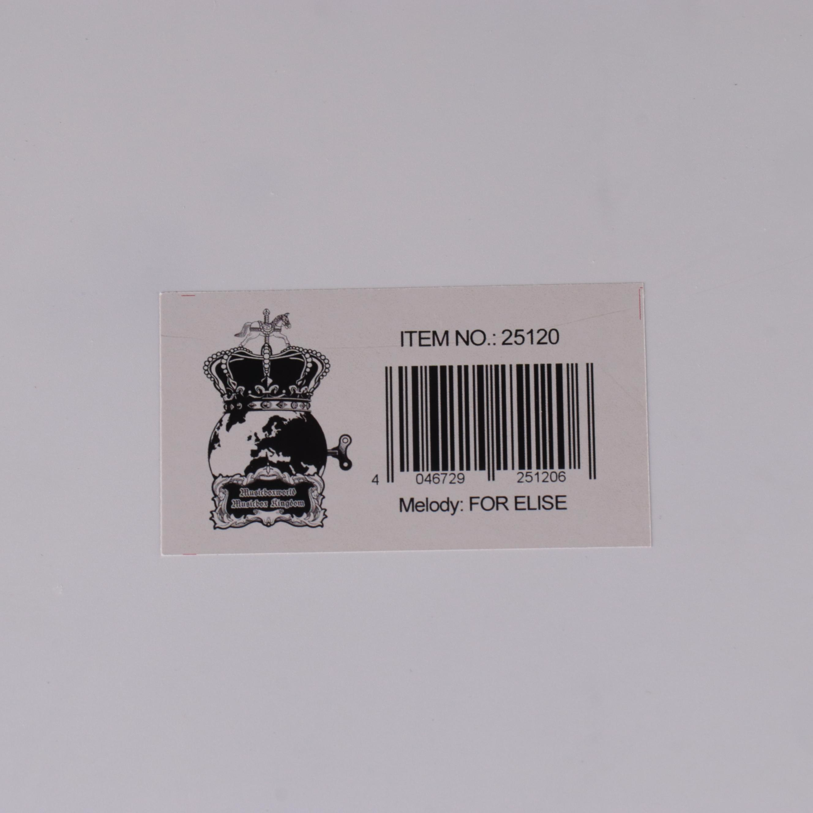 White Wooden Jewelry Boxes including Musical Box